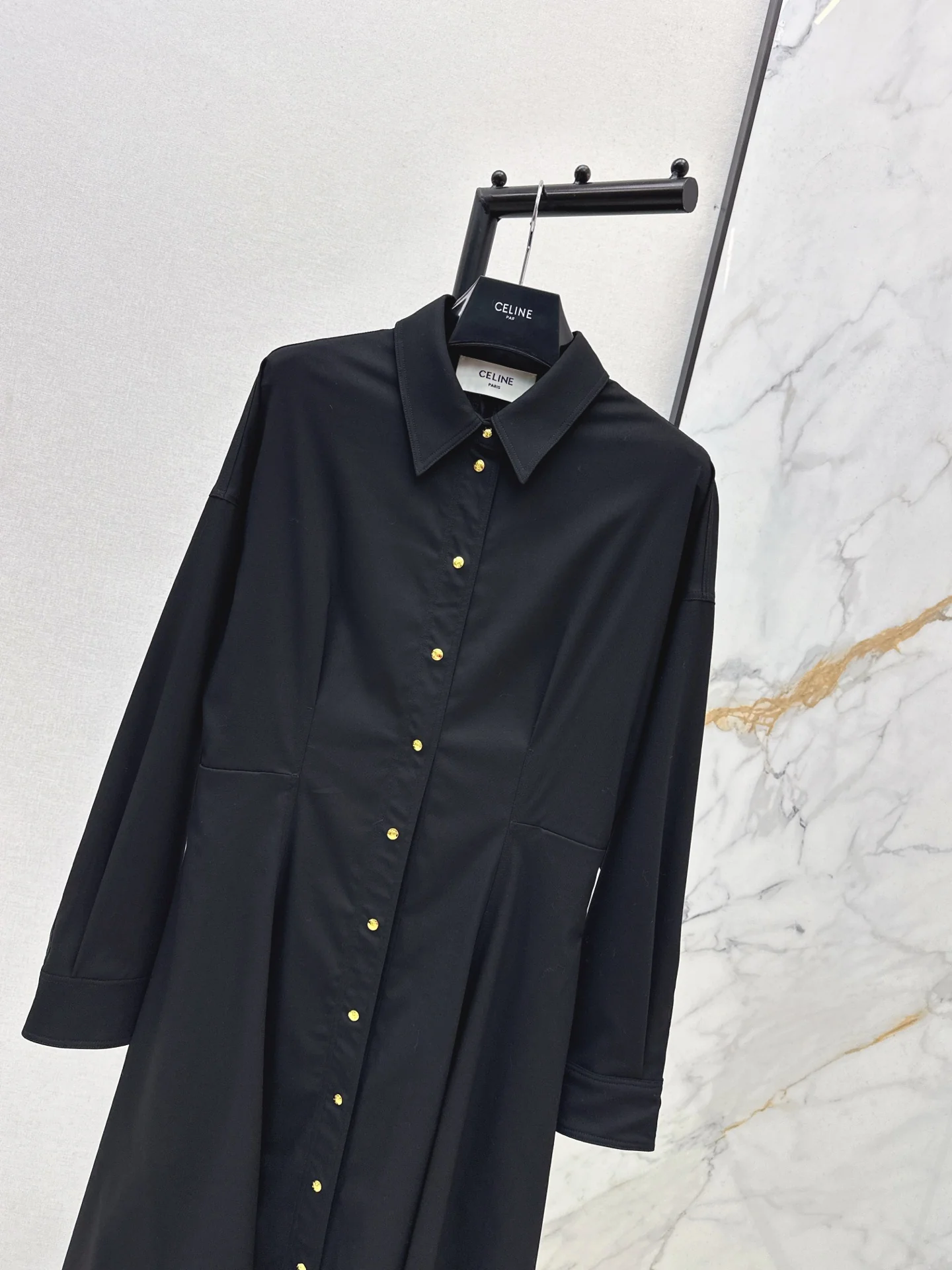 Celi 26ss wool shirt dress