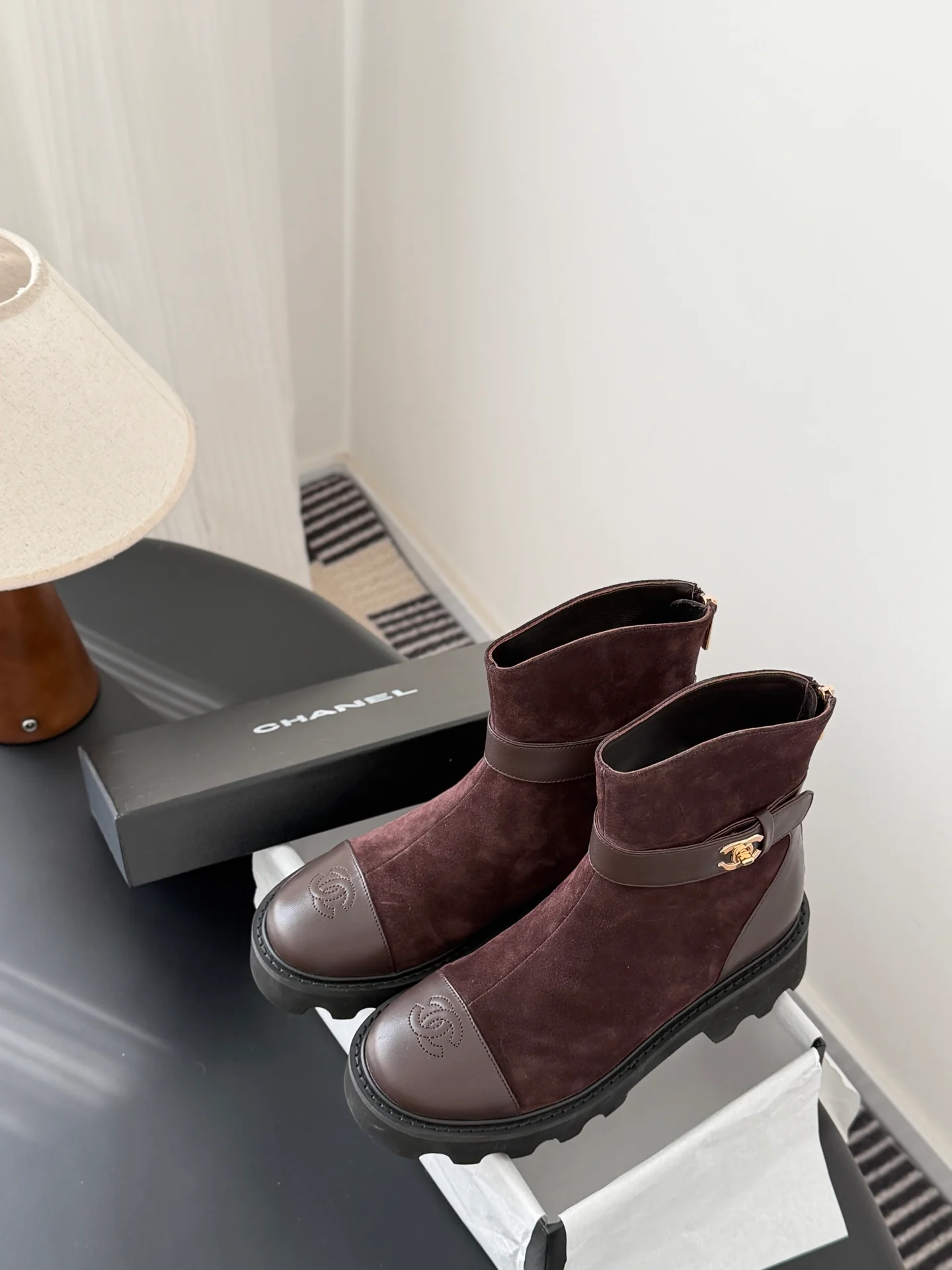 Chan 25fw ankle boot