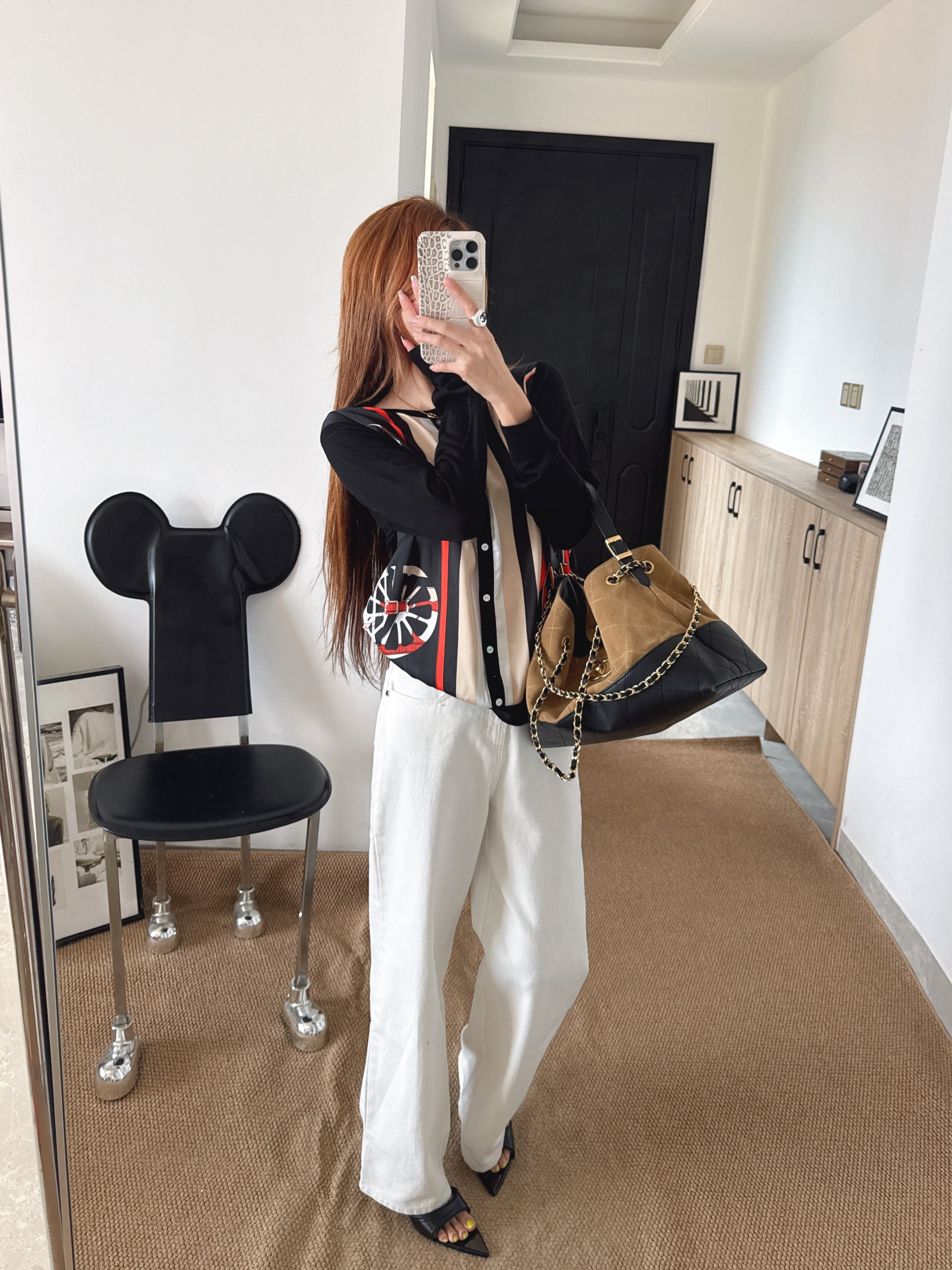 Herm 26ss print knitwear