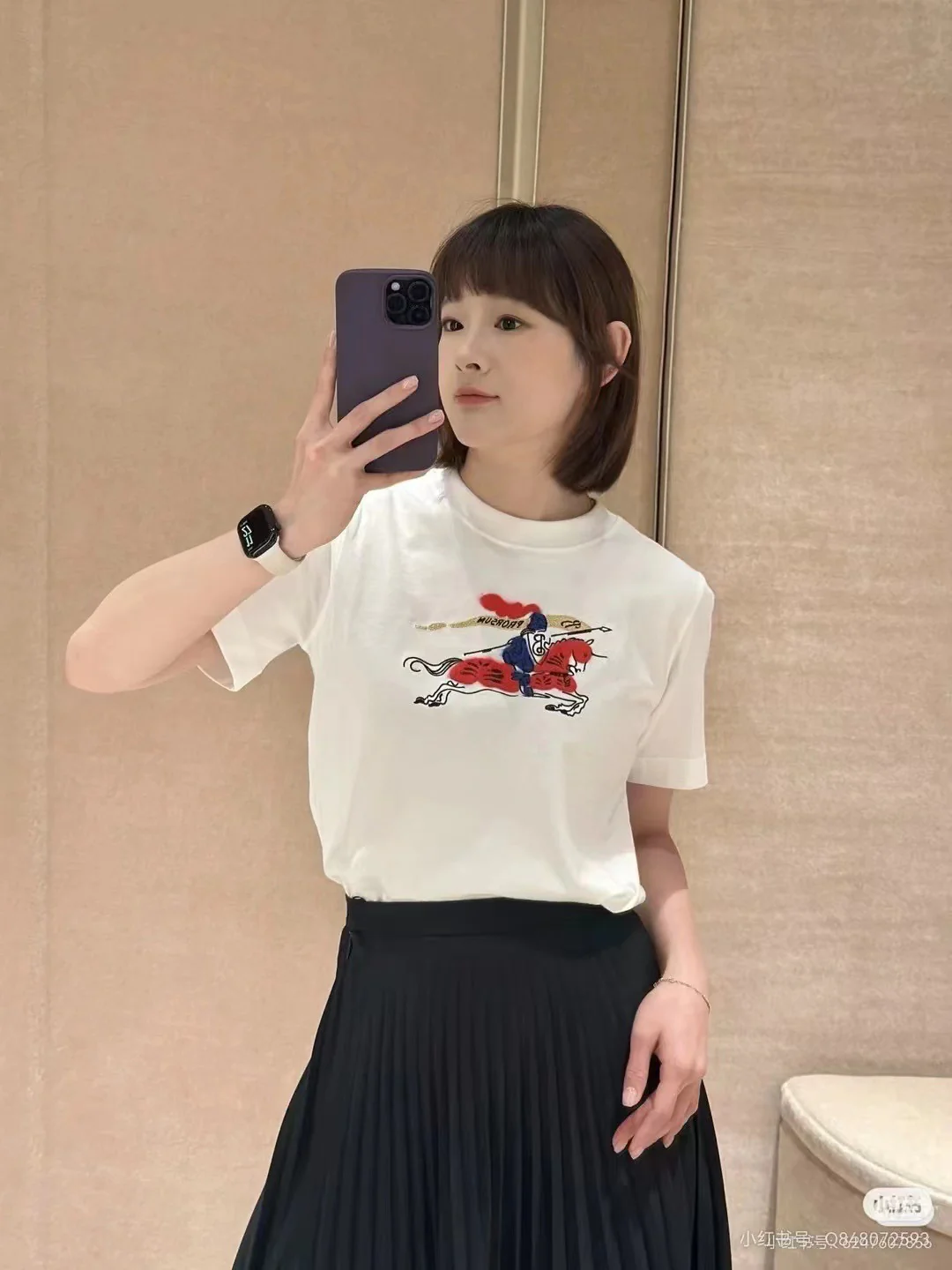 Burb 26ss embroidery t-shirts