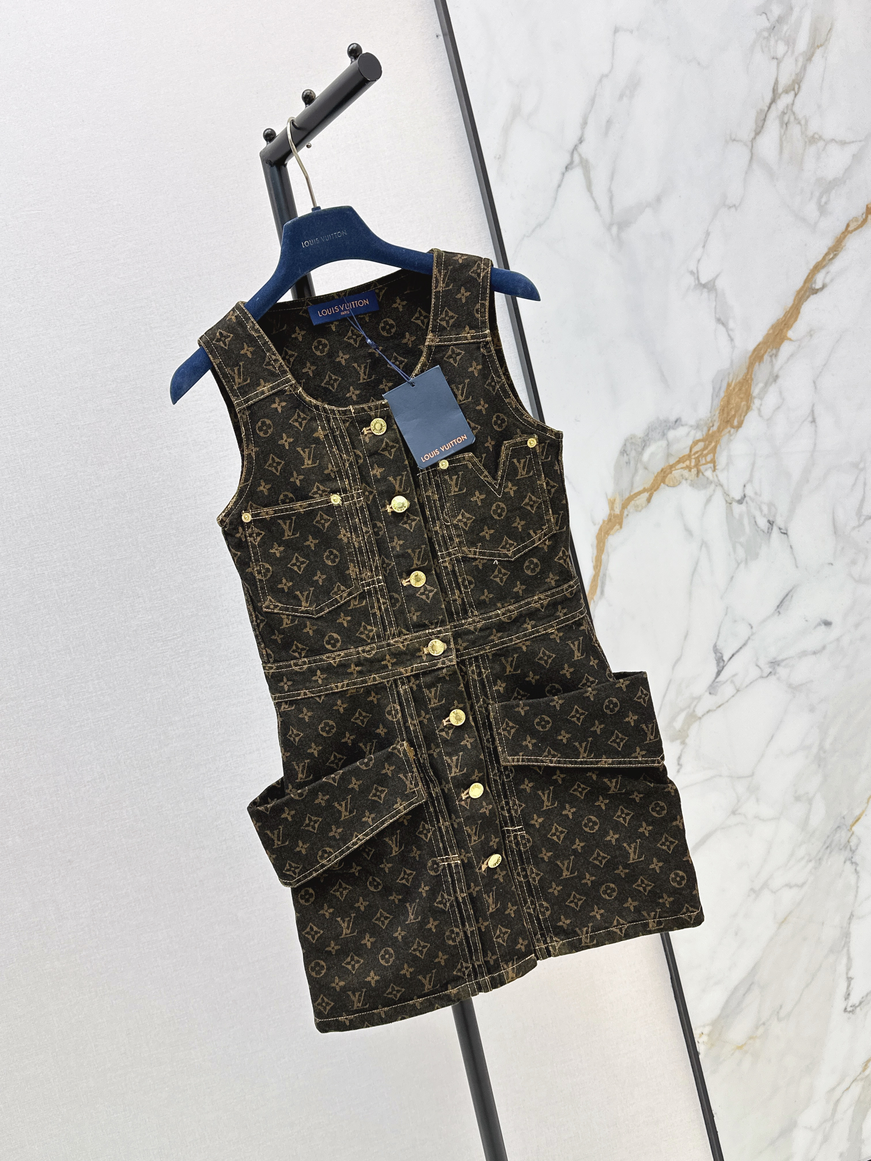 Loui 26ss denim dress