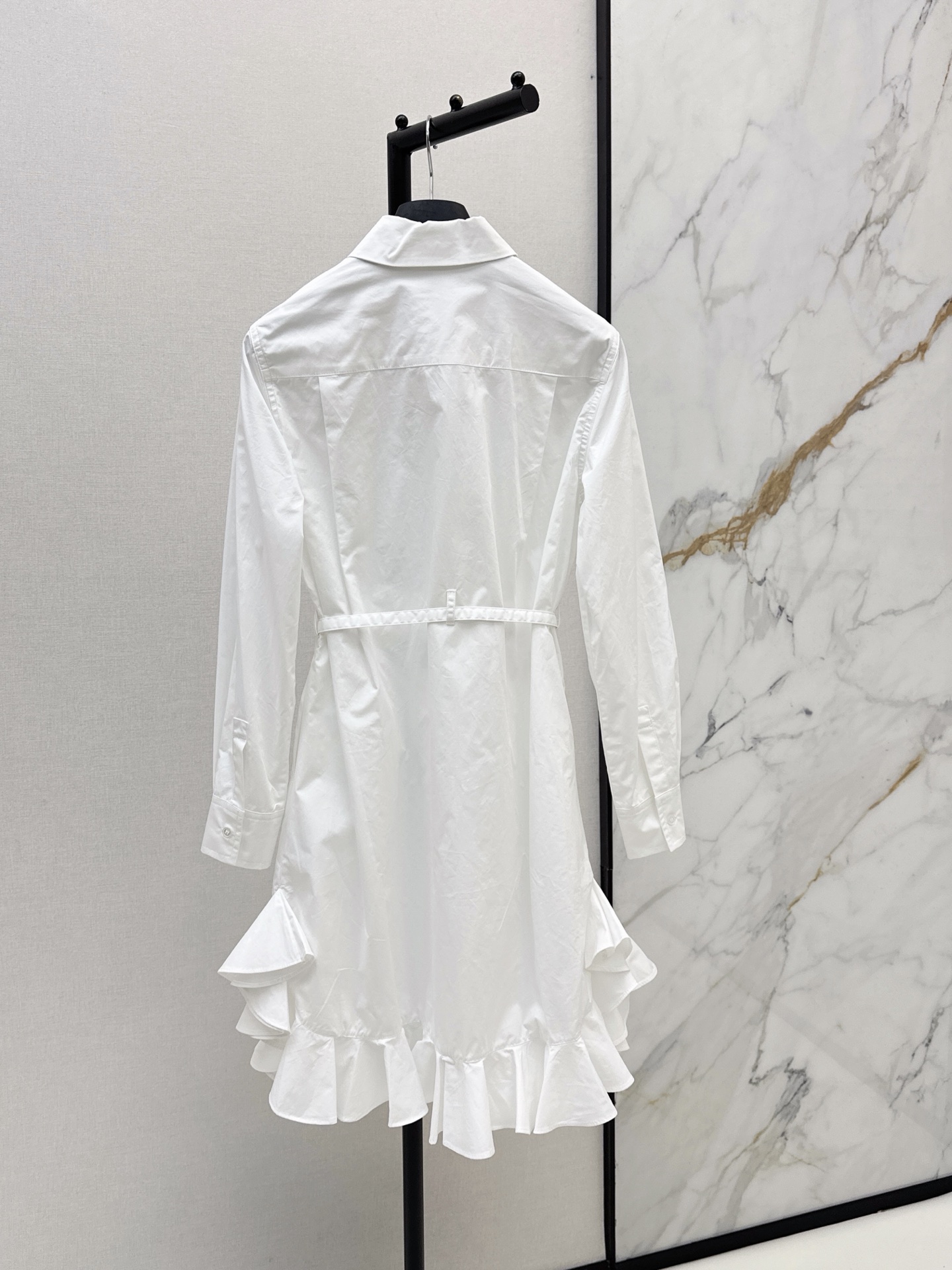 CD 26ss ruffle shirt dress