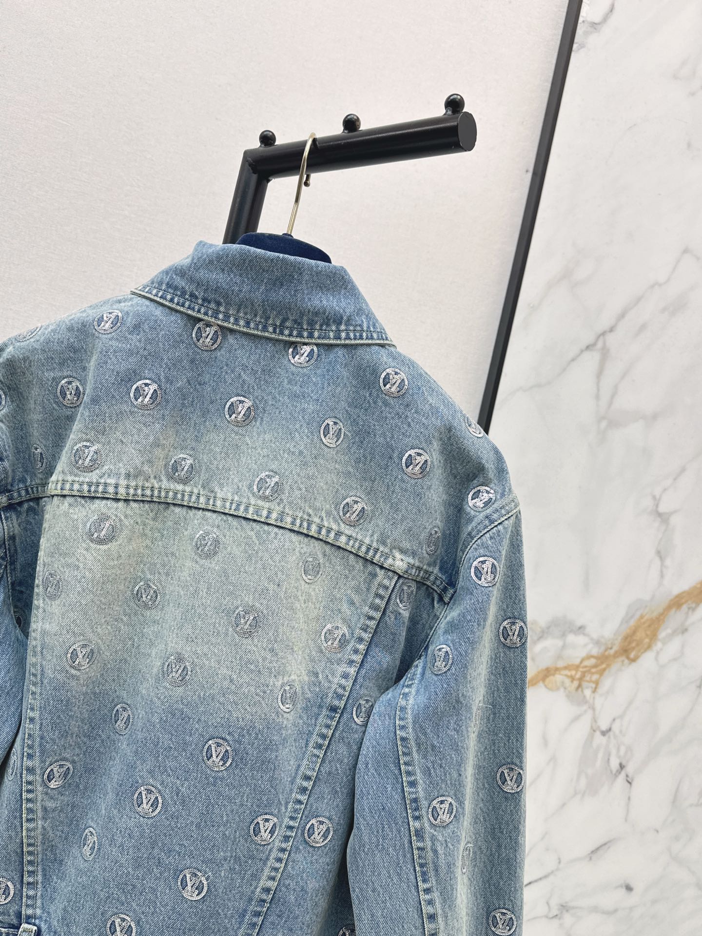 Louis 25fw embroidery denim jacket
