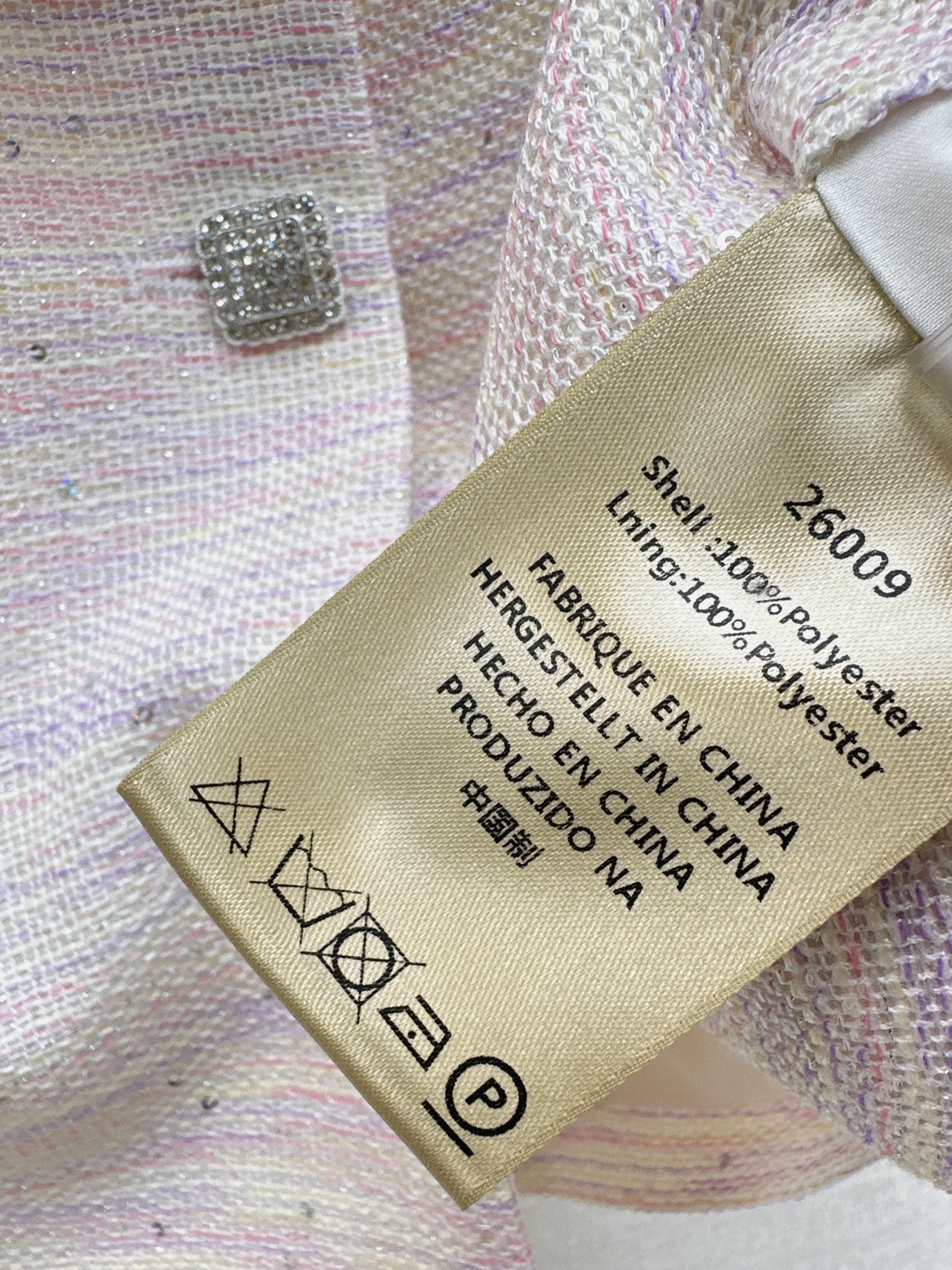 Chan 26ss tweed outfit set