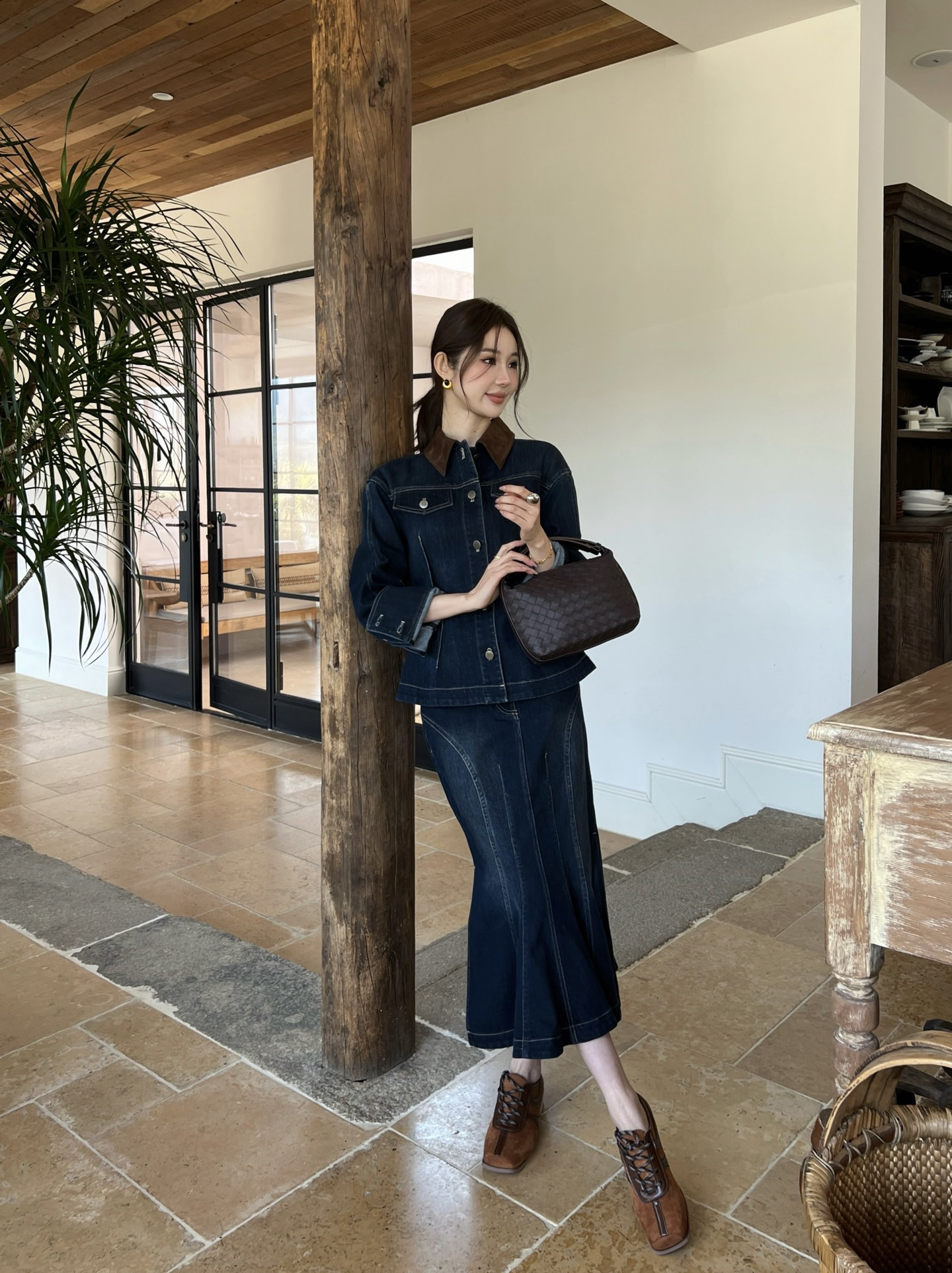 Loe 26ss mermaid skirt