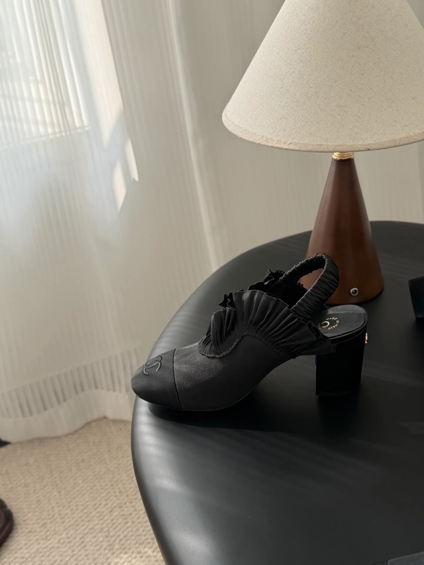 Chan 25fw mary jane chunky heel