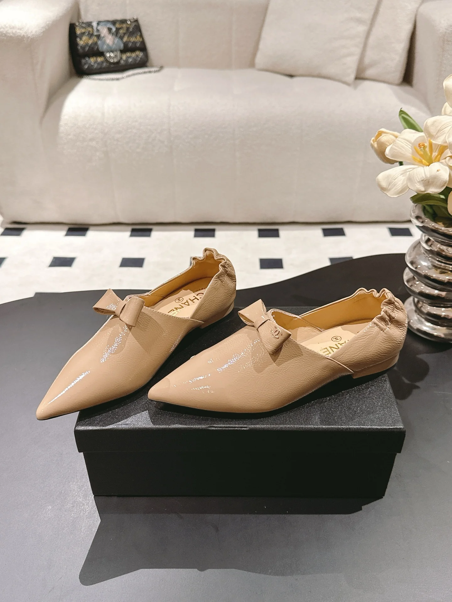 Chan 25fw mary jane flats