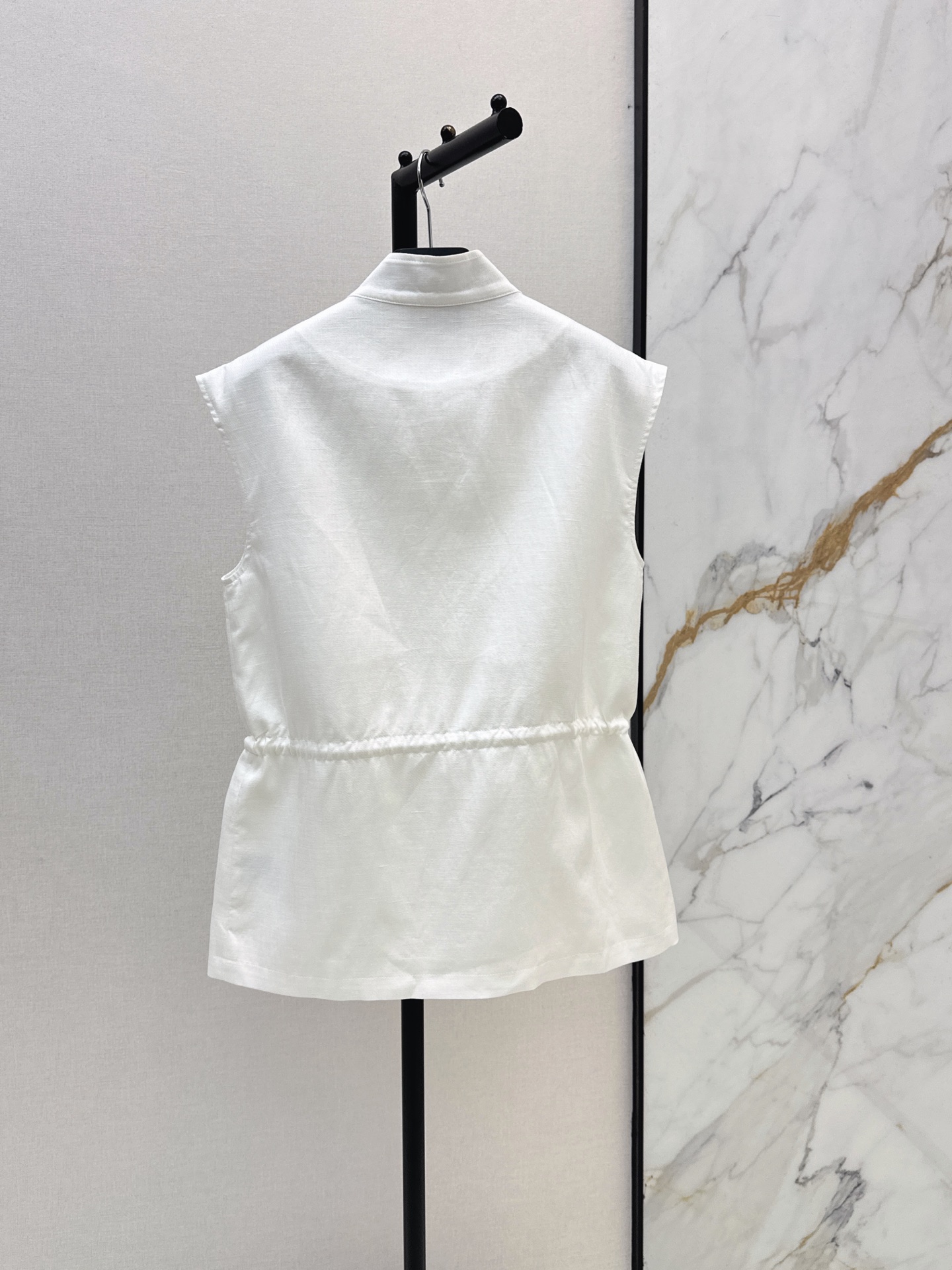Pra 26ss drawstring vest jacket