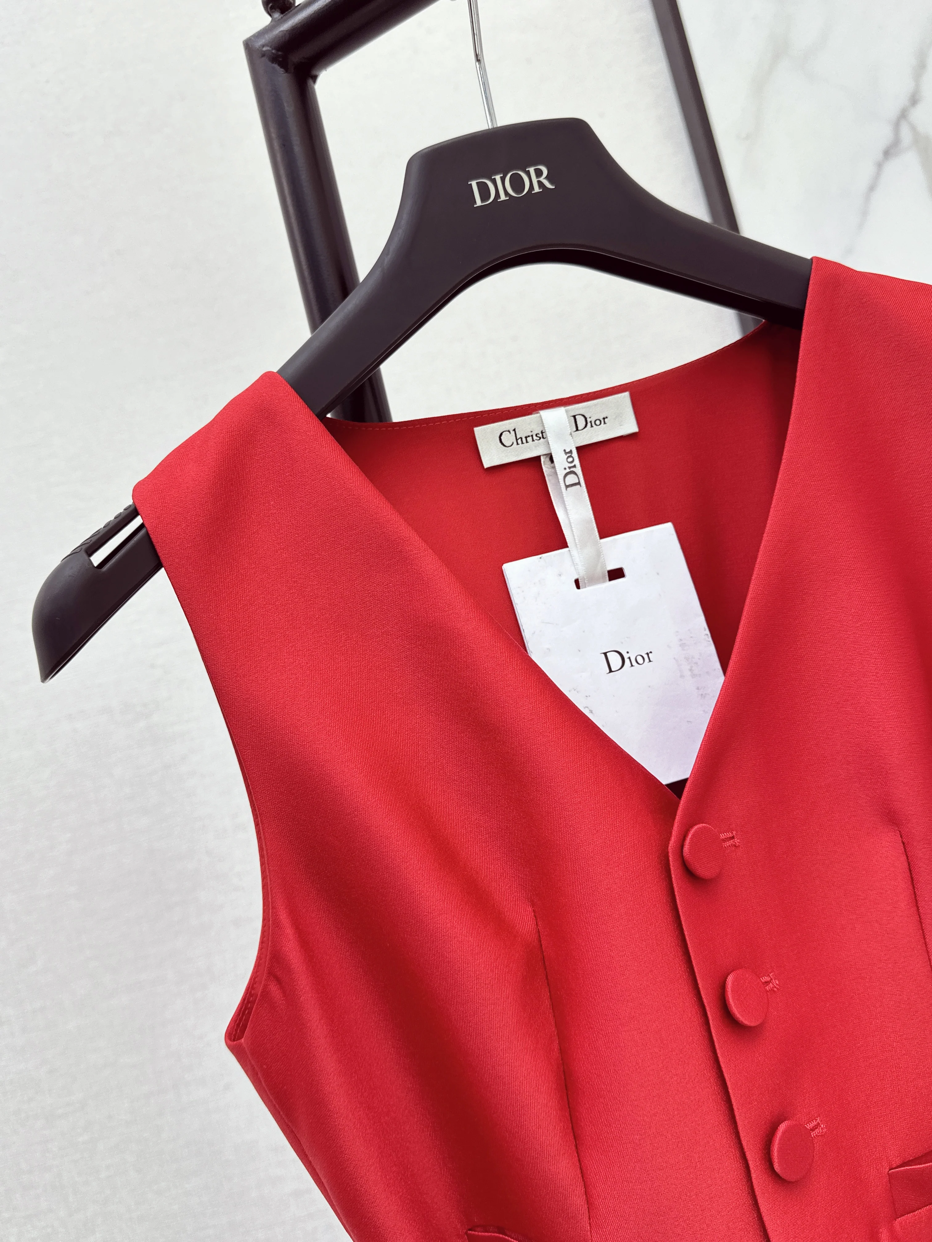 CD 26ss sleeveless back-bow cocktail dress