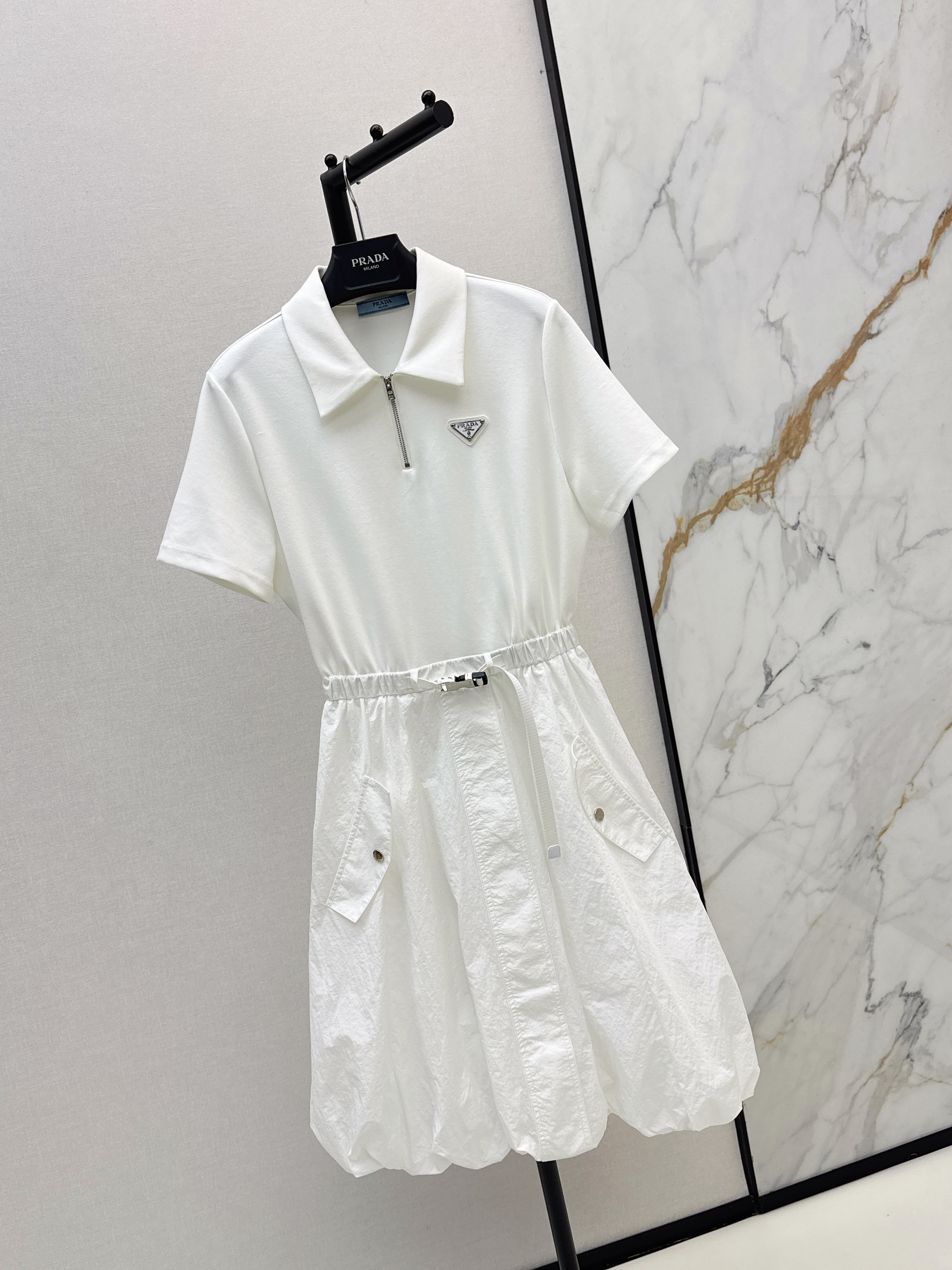 Pra 26ss polo contract dress