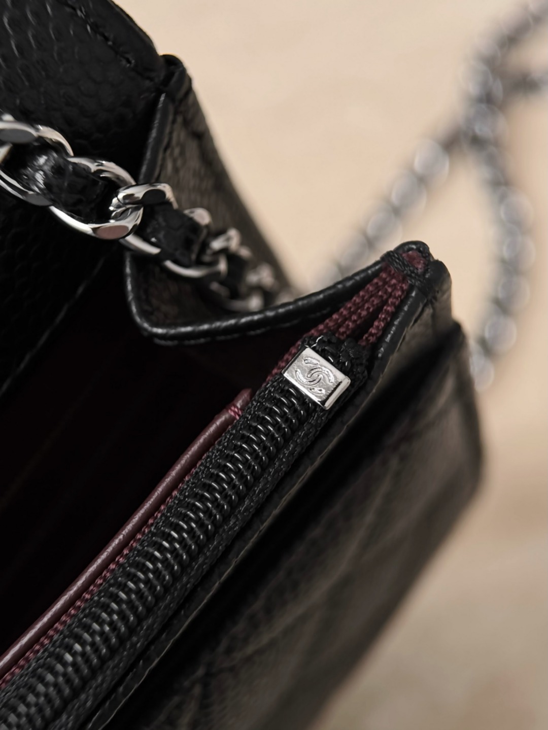 Chan 26ss classic flap woc bag