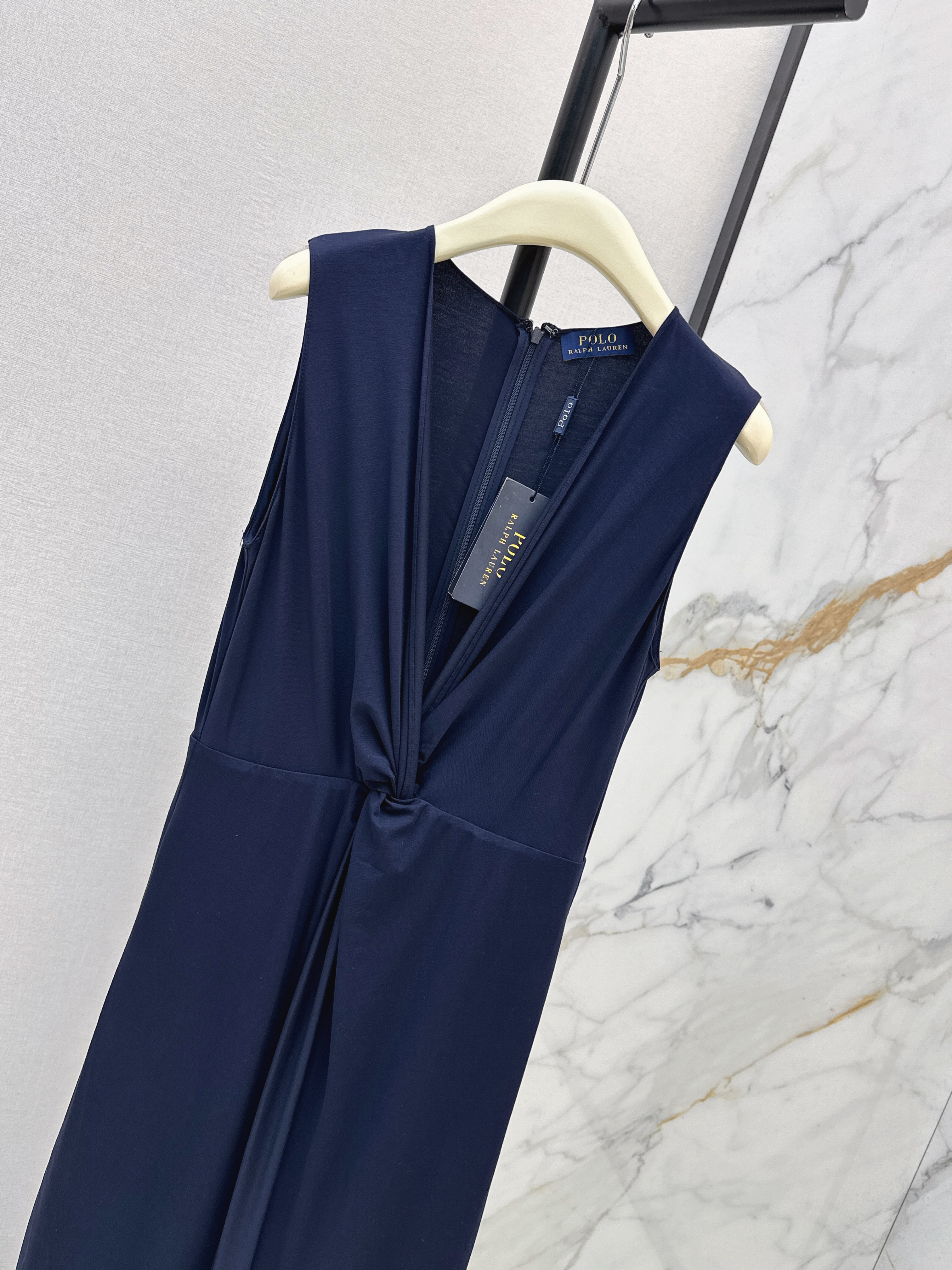 Ralp 26ss sleeveless v-neck dress