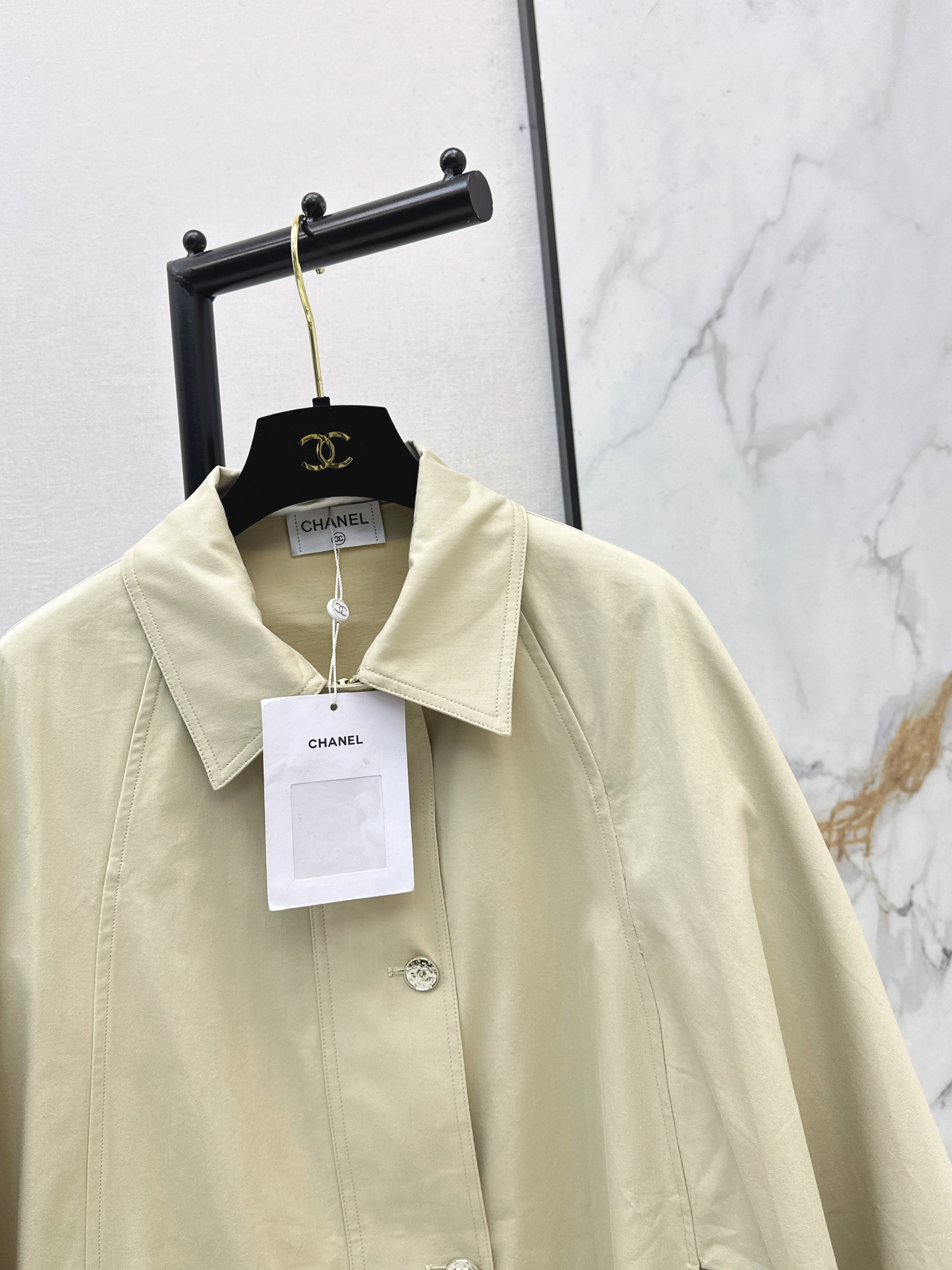 Chan 26ss cape trench coats
