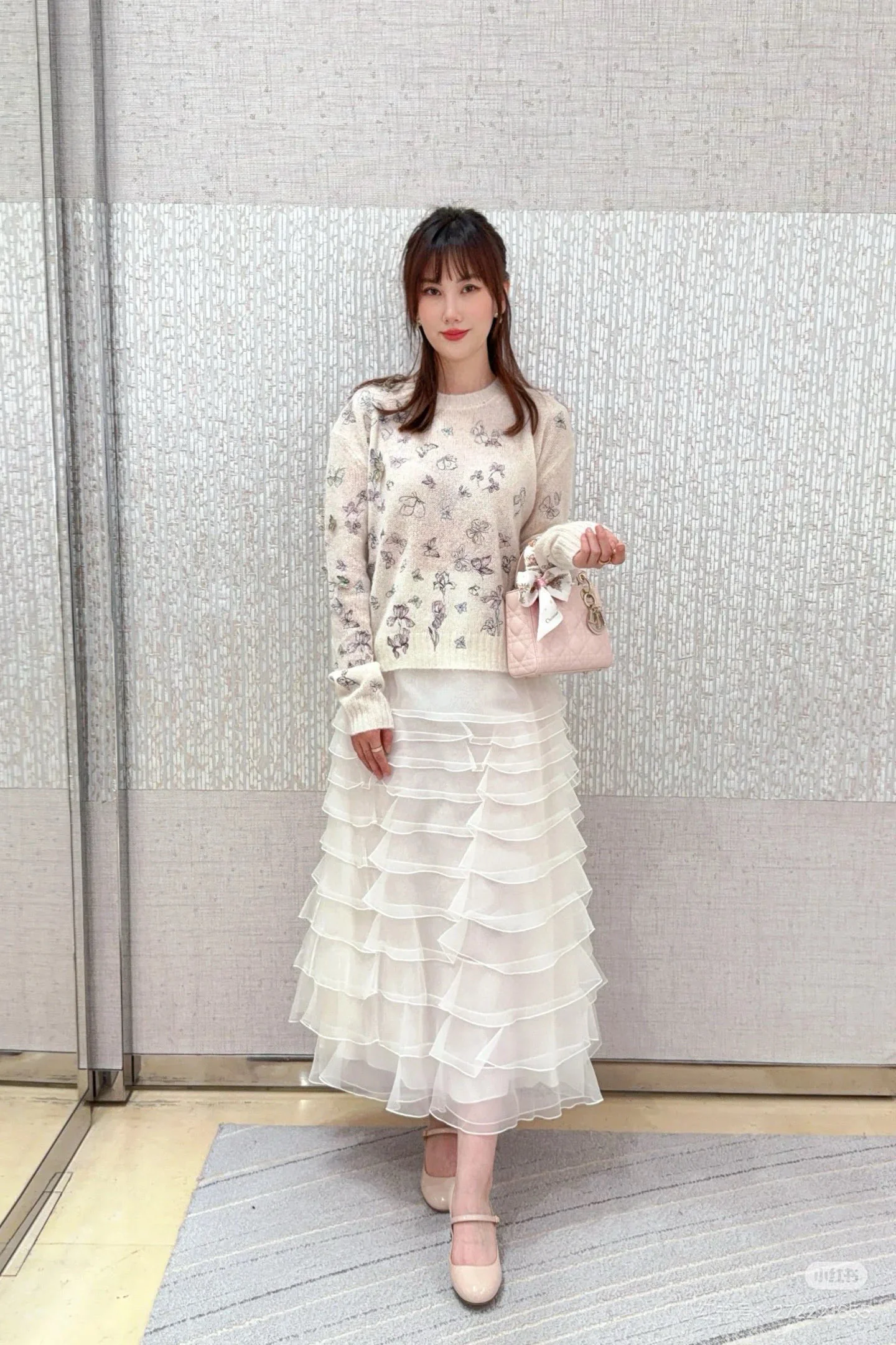 CD 26ss embroidery knitwear