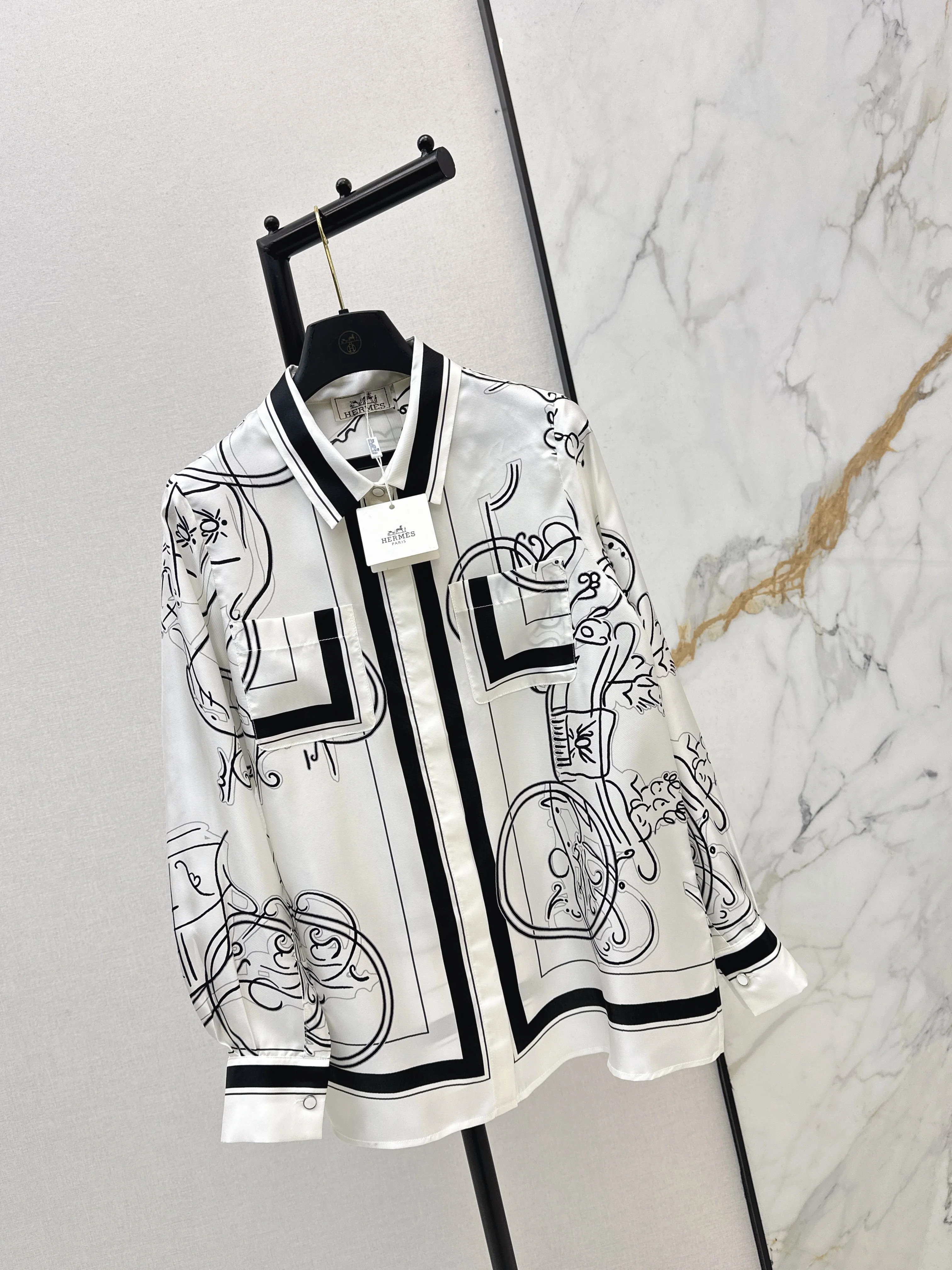 Herm 26ss print shirts