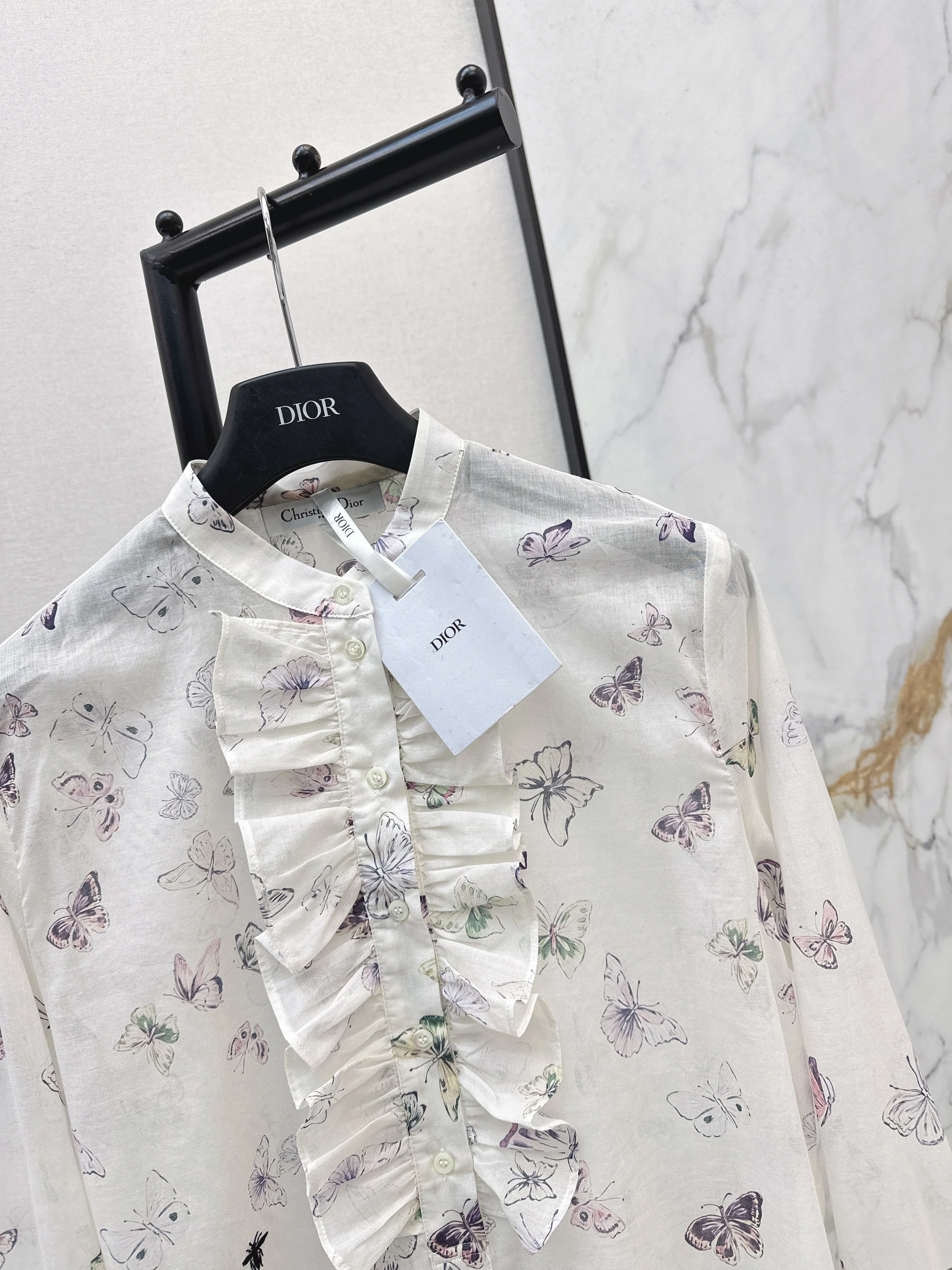 CD 26ss bow print shirts