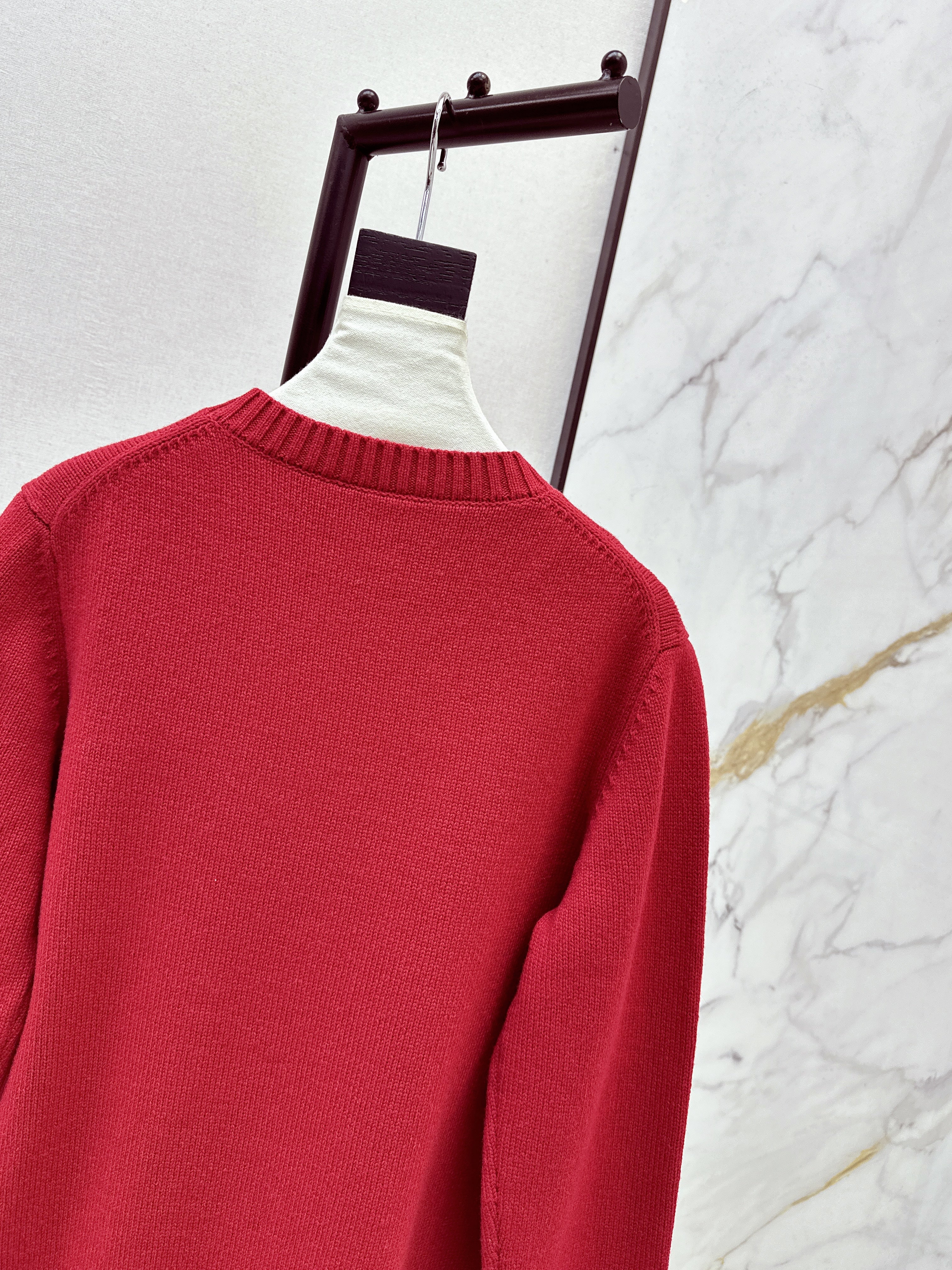 Ralp 26ss embroidery sweater