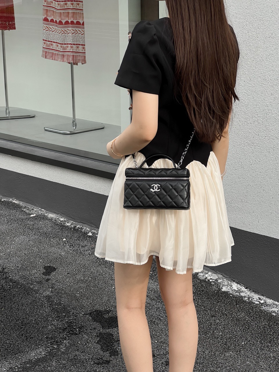 Chan 25B star rhinestone lp box bag