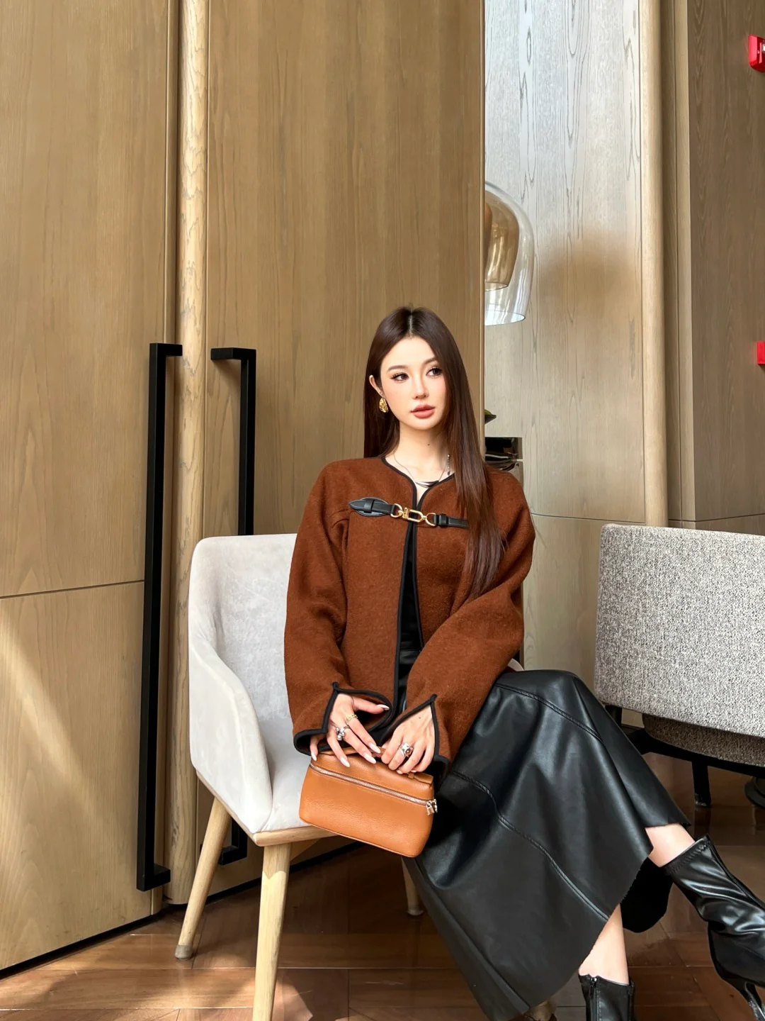 Louis 25fw cape jacket