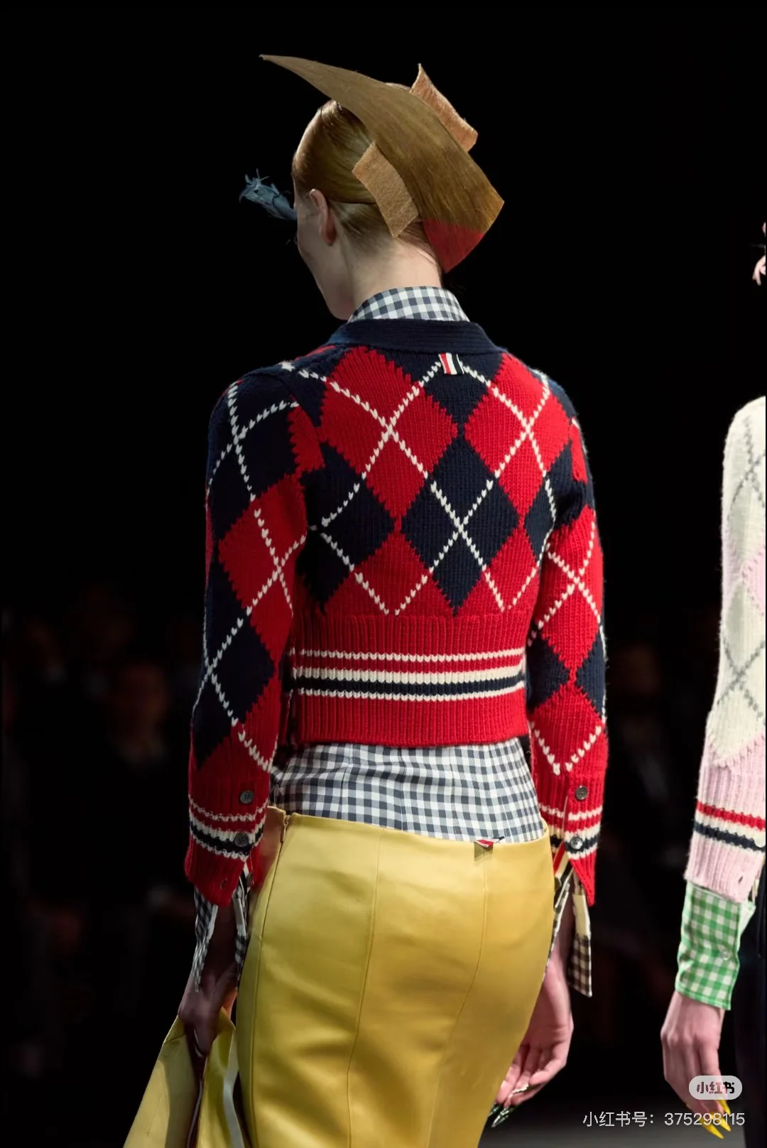 Thom 25fw jacquard cardigan