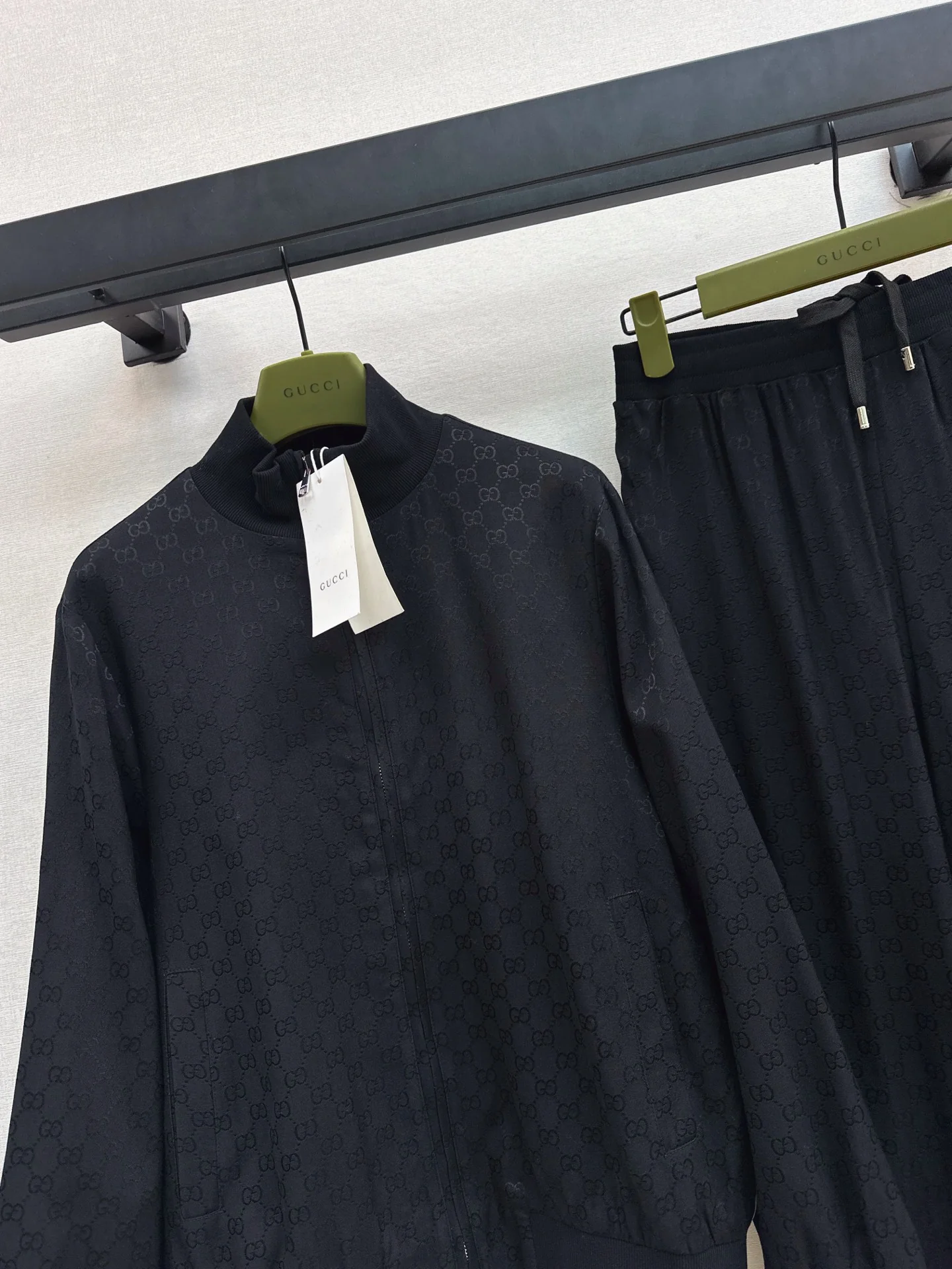 Gucc 25fw jacquard jacket pants set