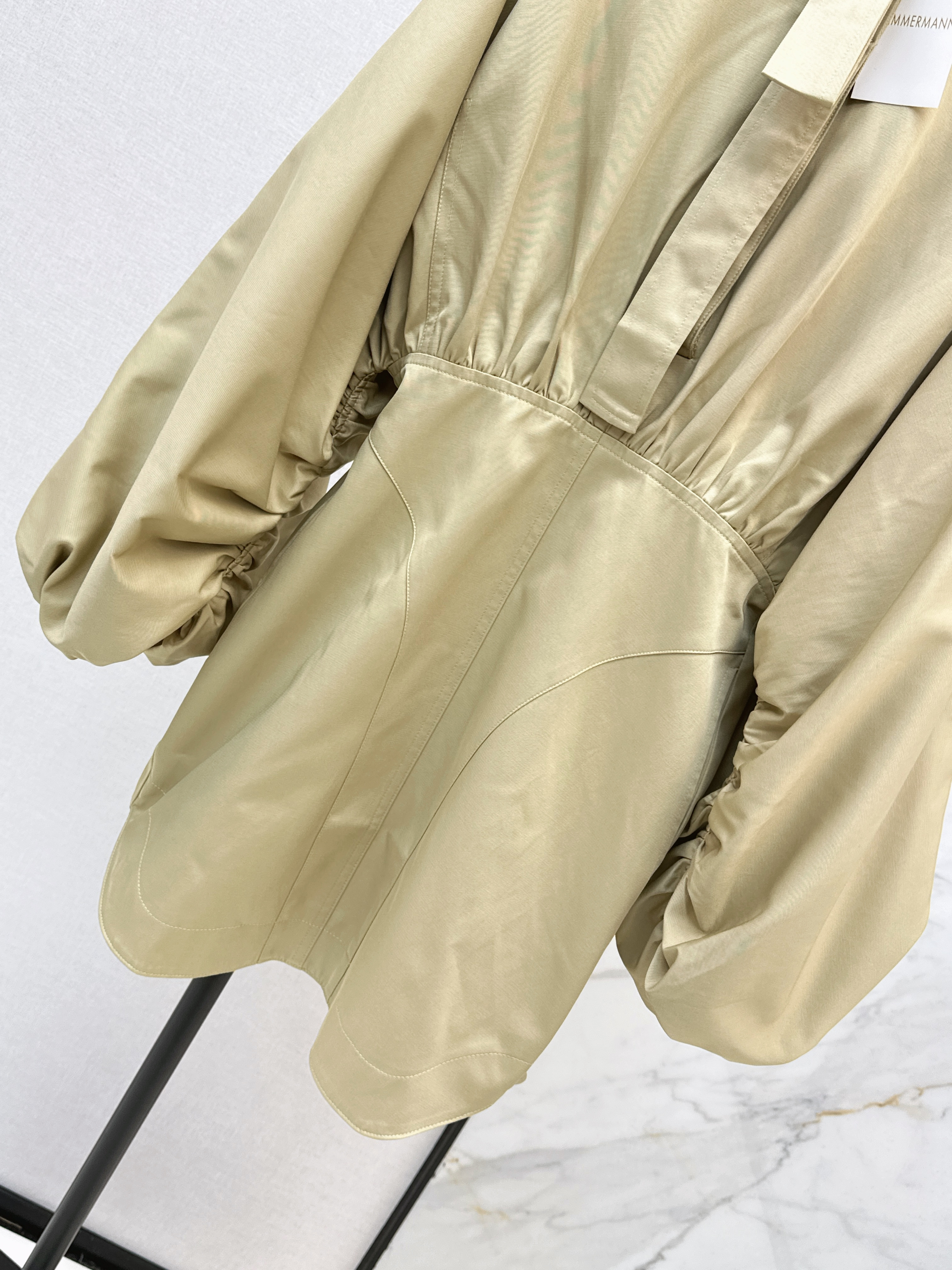 Zimm 26ss hip warp dress