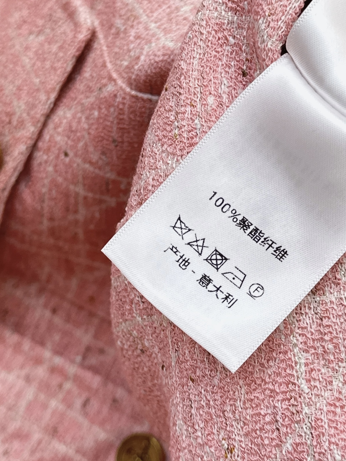 CD 26ss check sleeveless dress