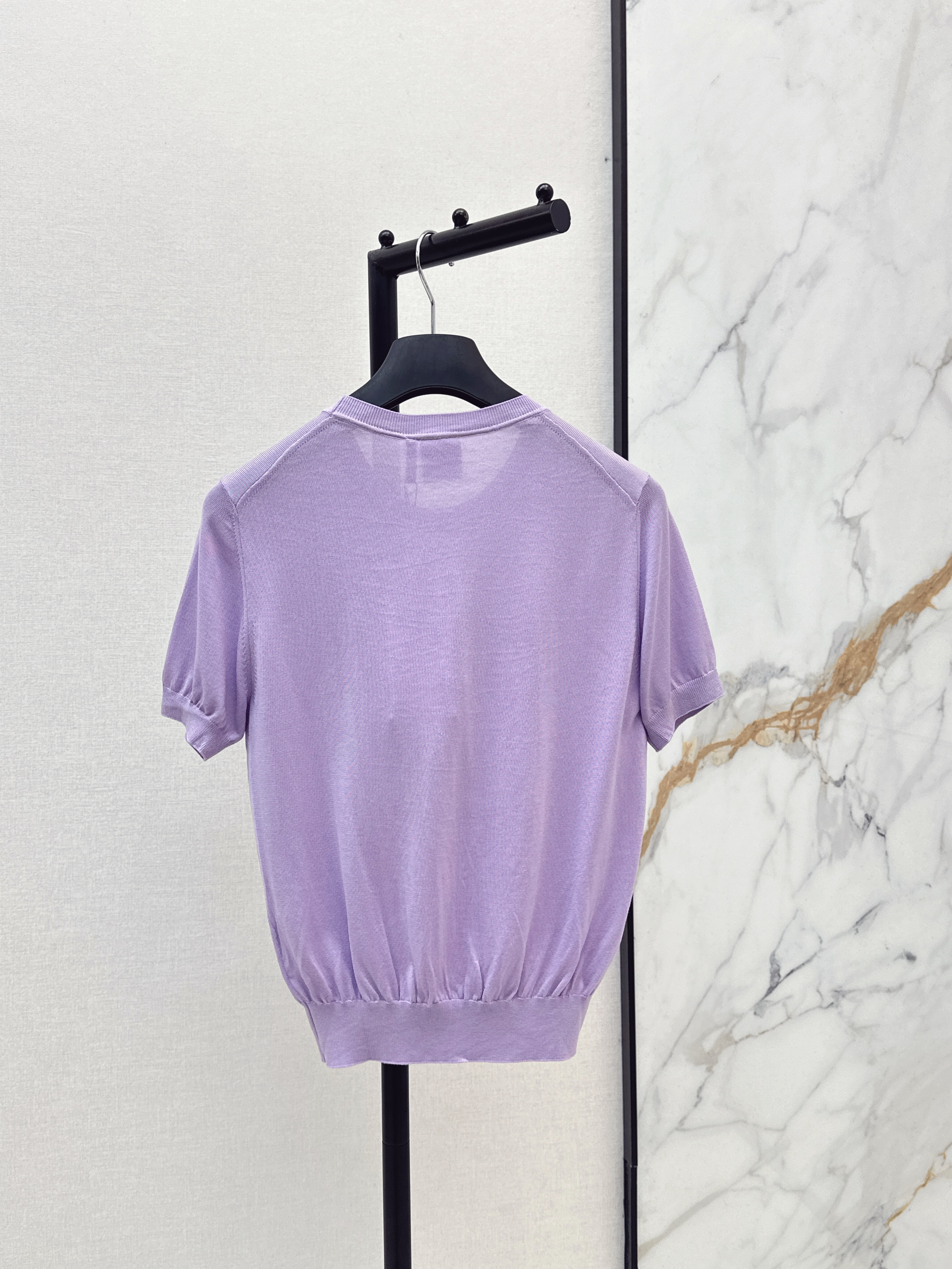 CD 26ss embroidery knit top