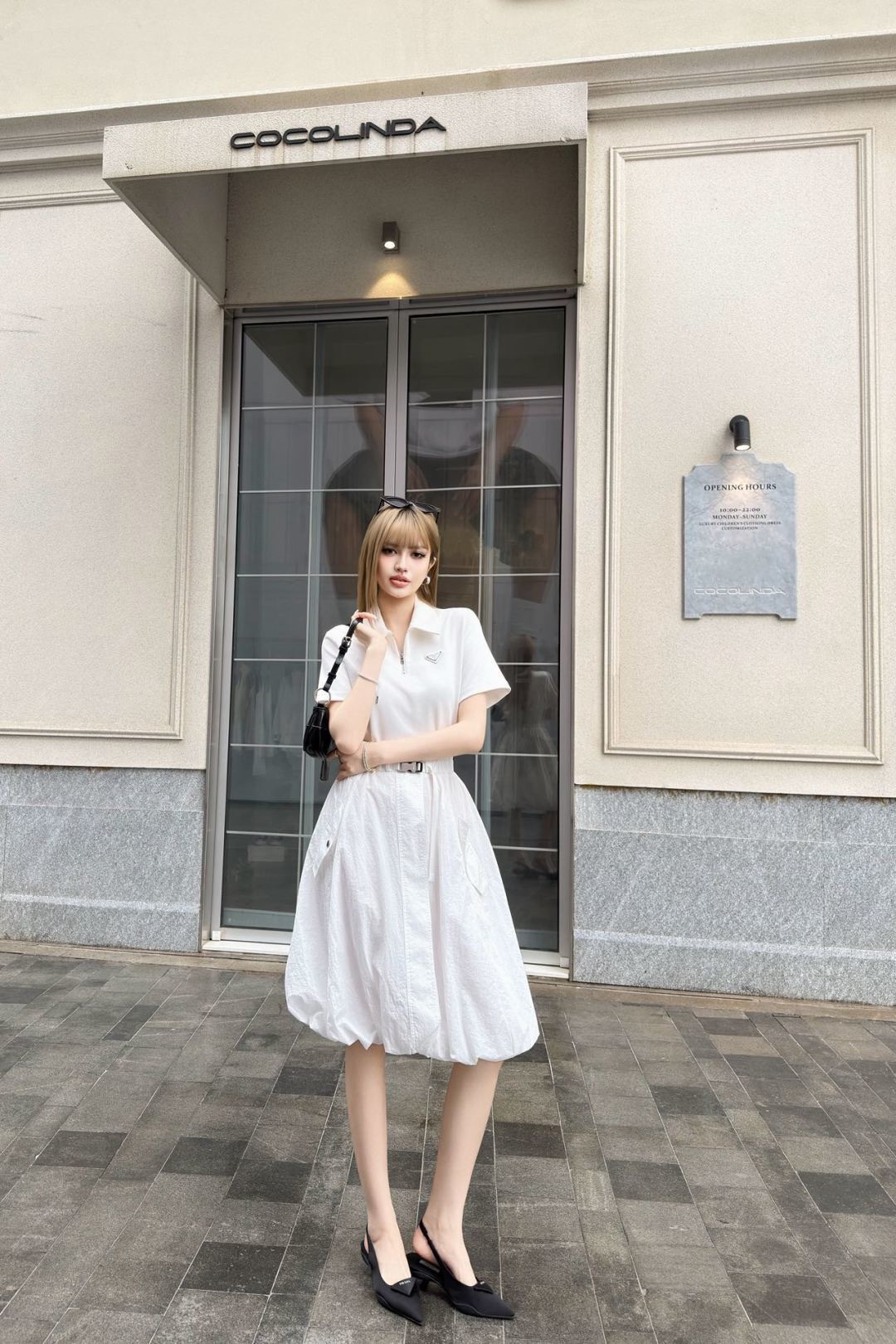 Pra 26ss polo contract dress