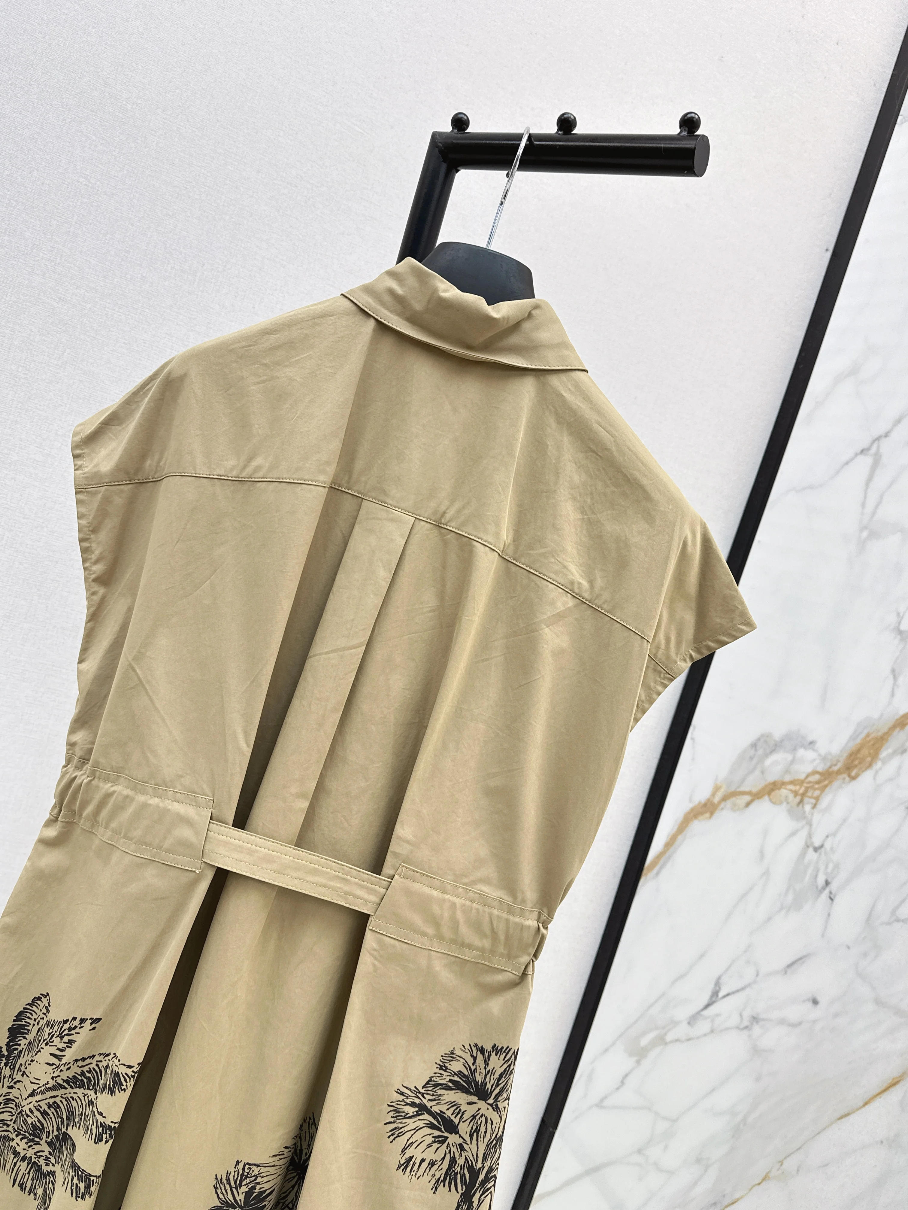 CD 26ss print shirt dress