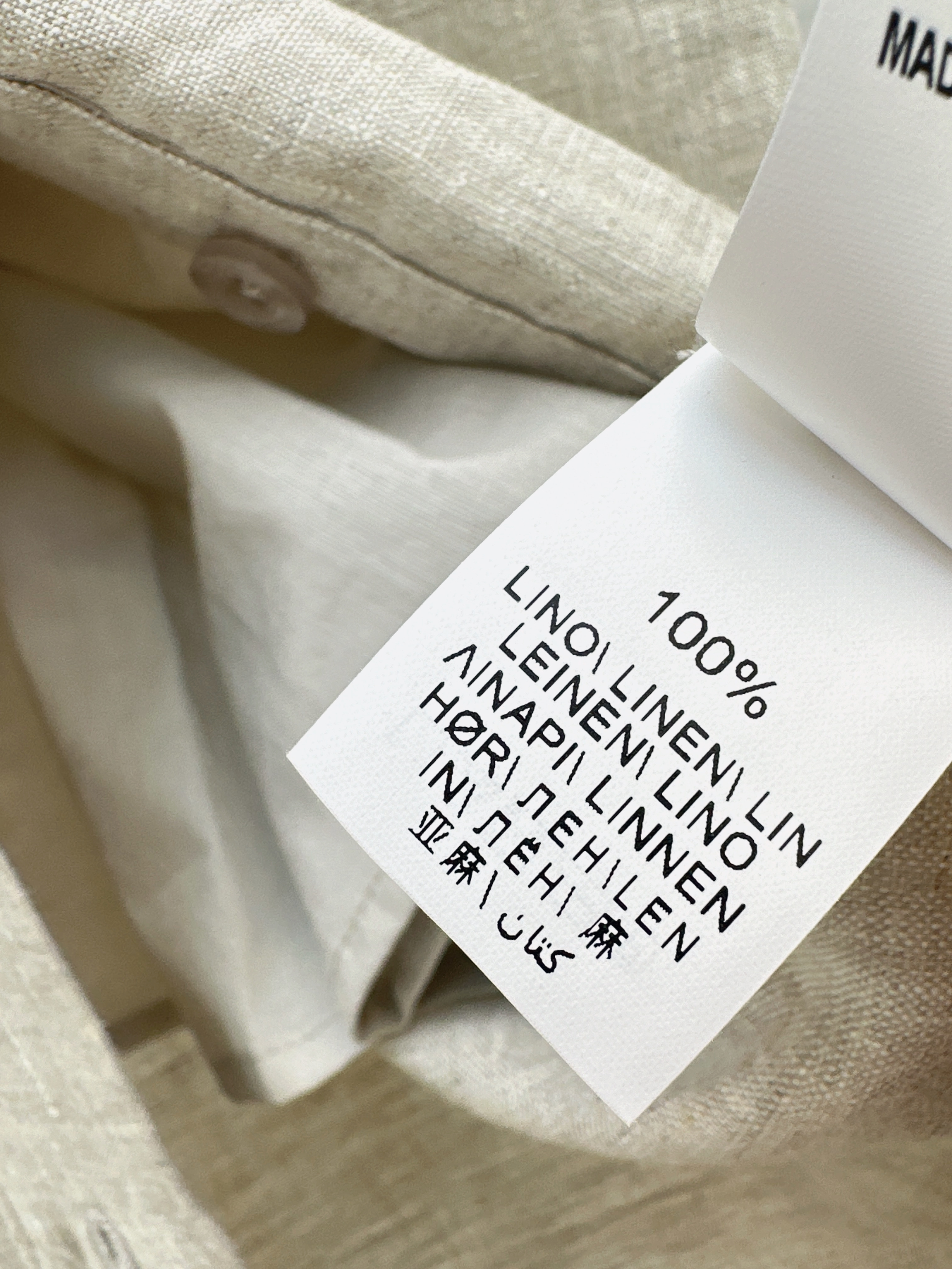 Brun 26ss linen dress