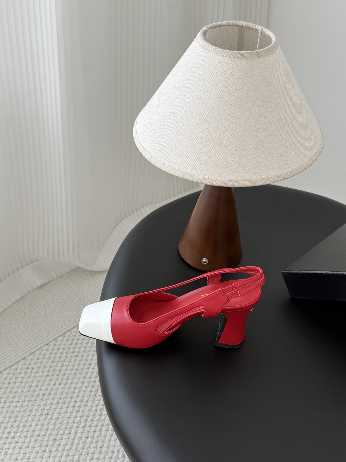 Chan 26K slingback heel mary janes