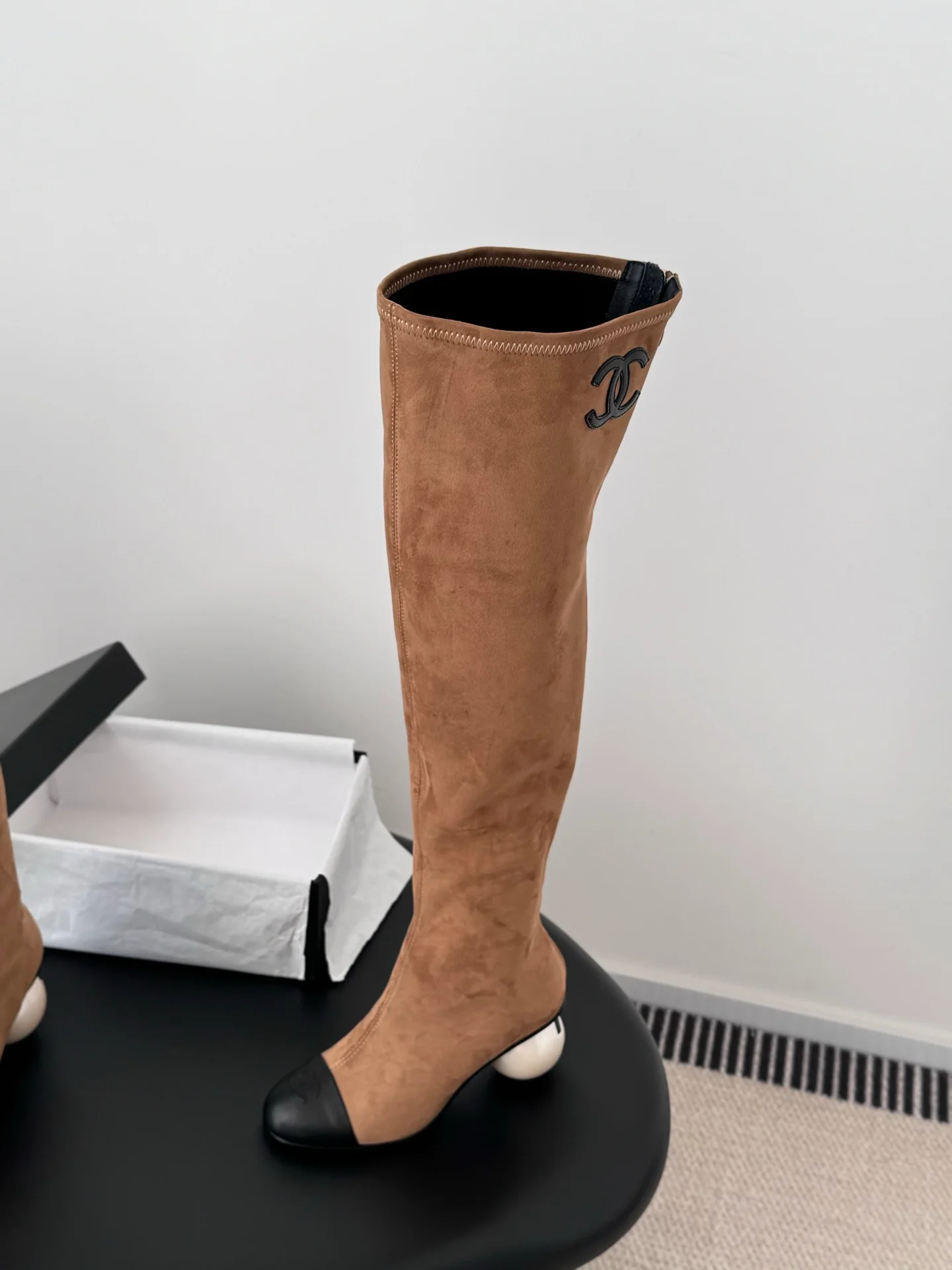 Chan 25fw over the knee boots