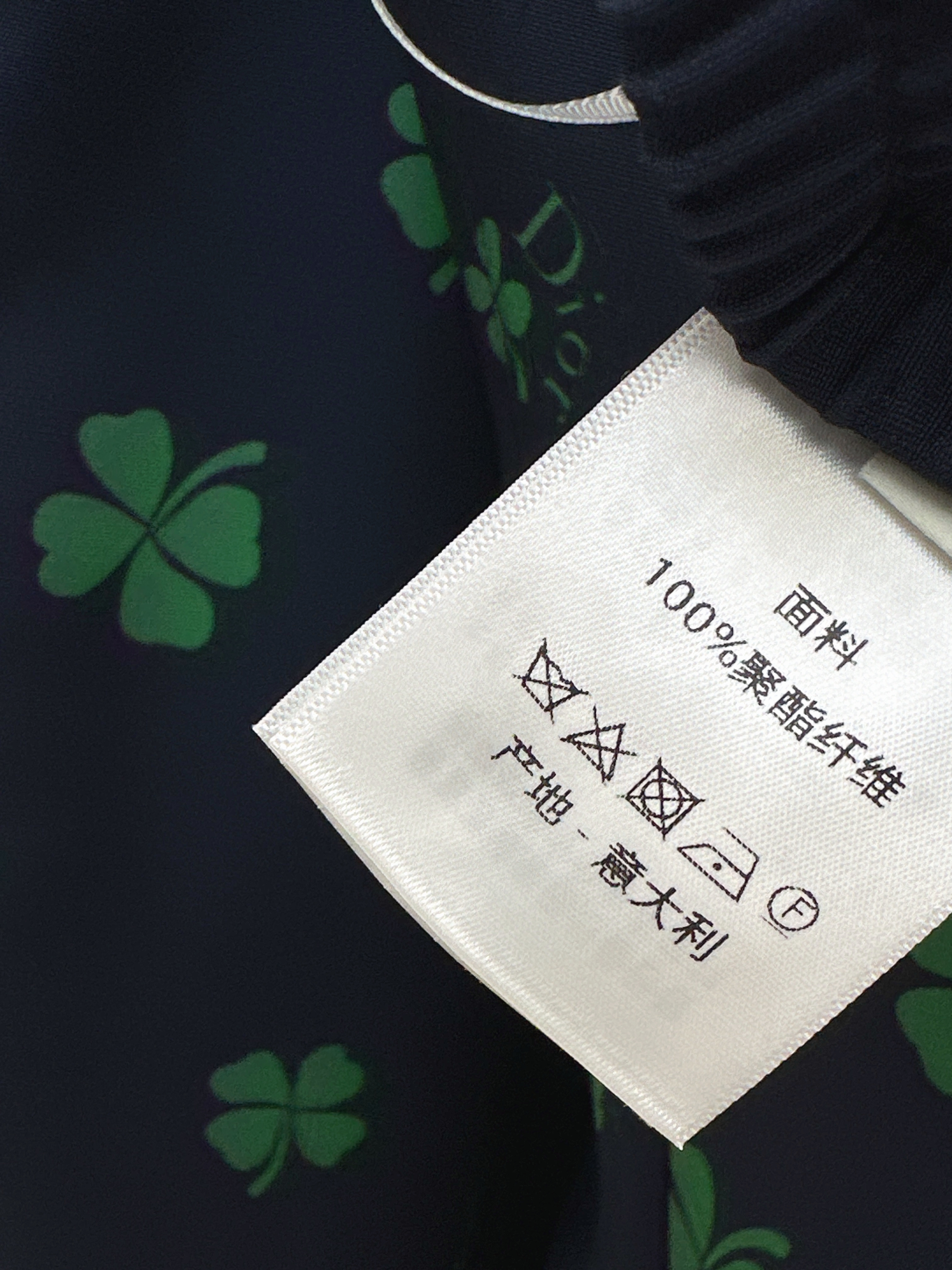 CD 26ss print straight pants