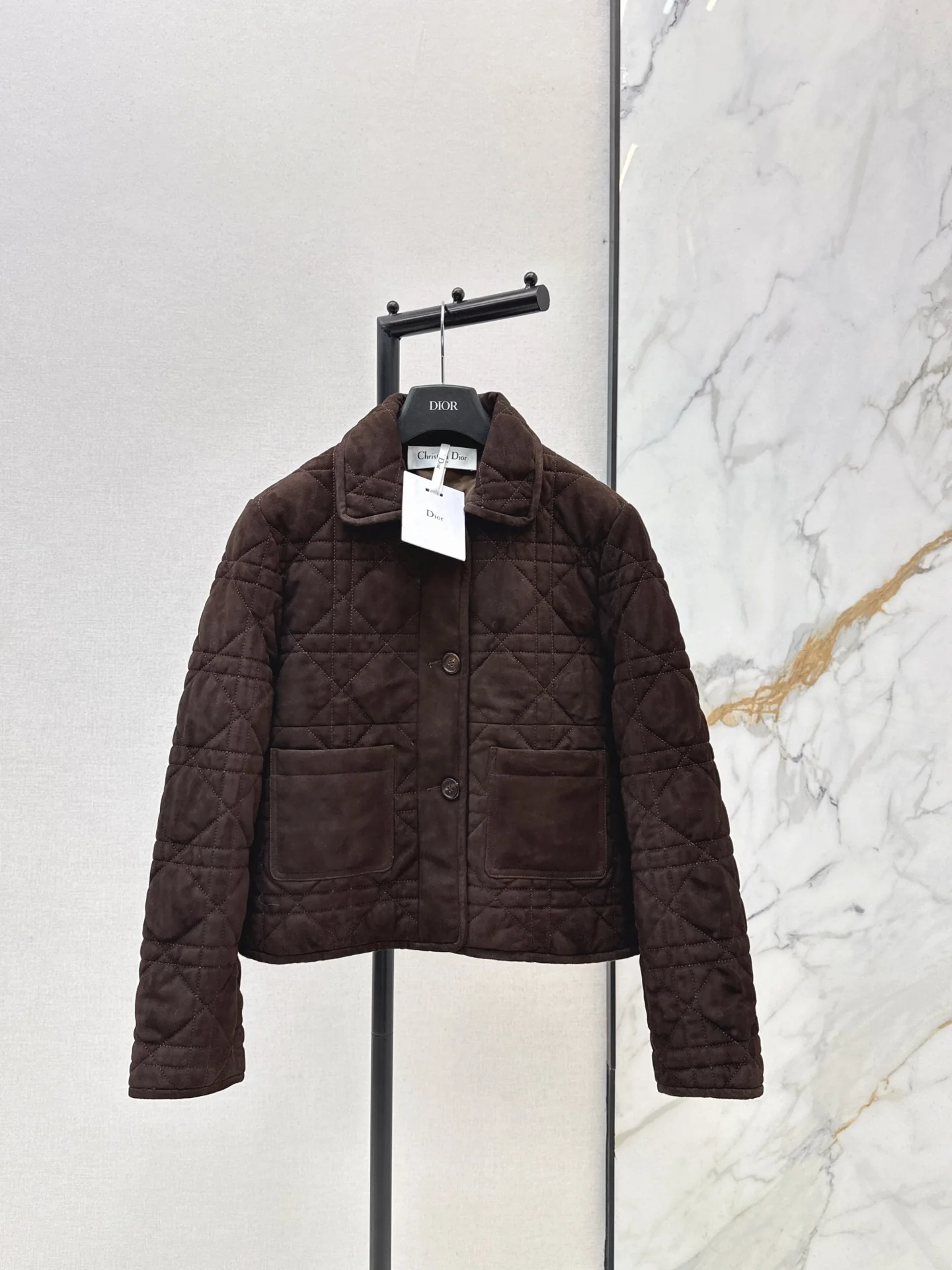 CD 25fw suede jacket