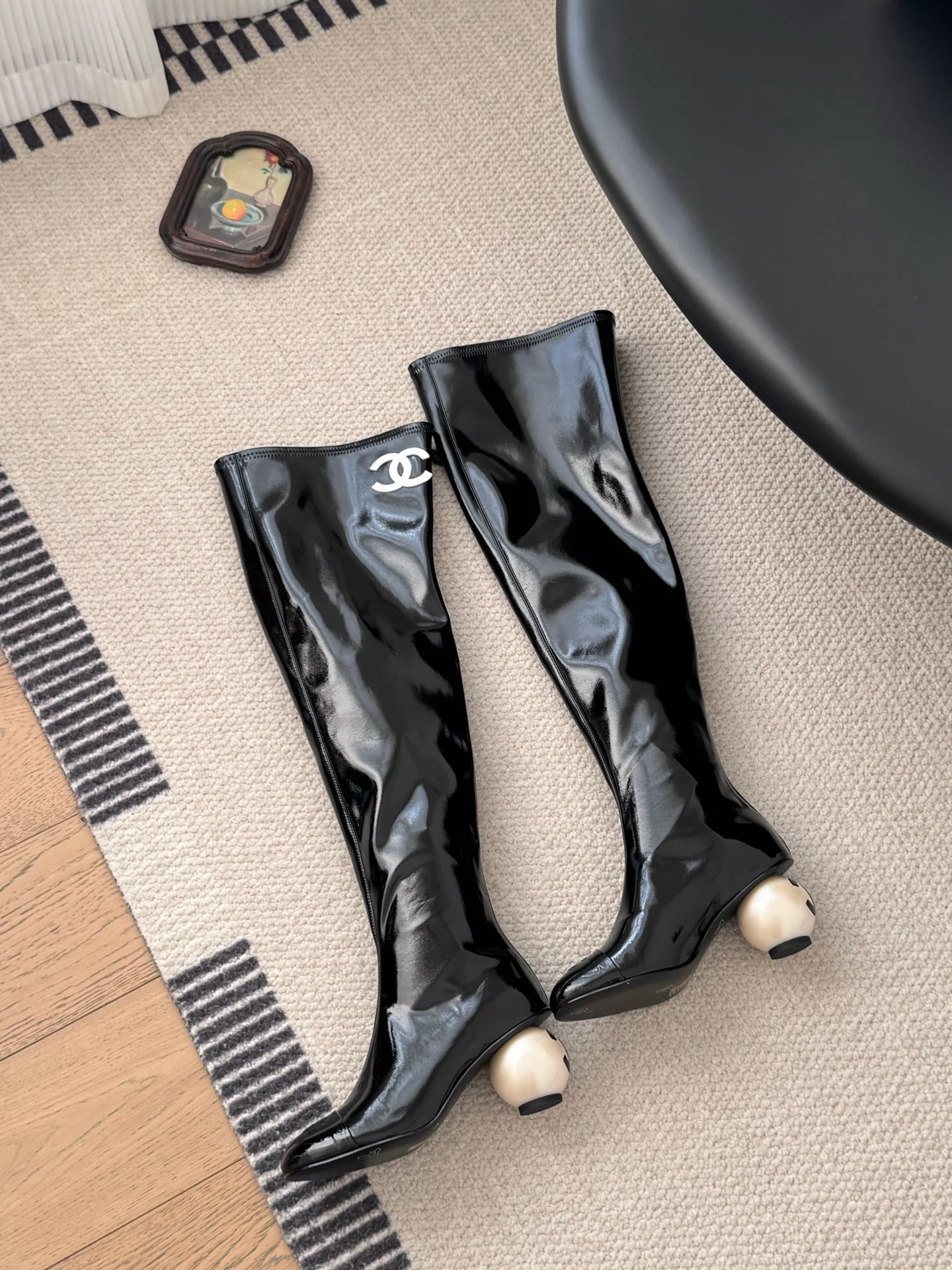 Chan 25fw over the knee boots
