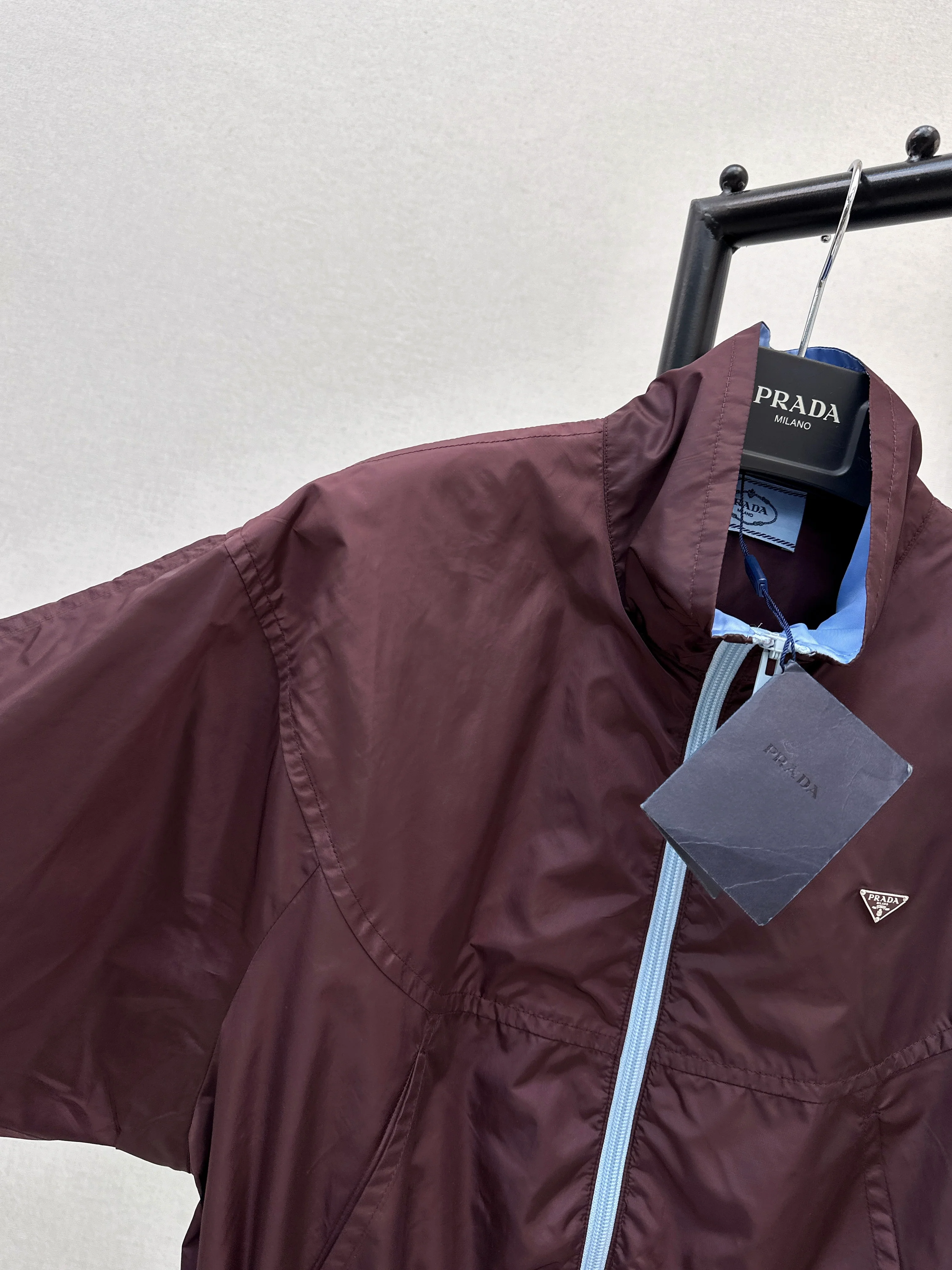 Prad 26ss drawstring trench coats