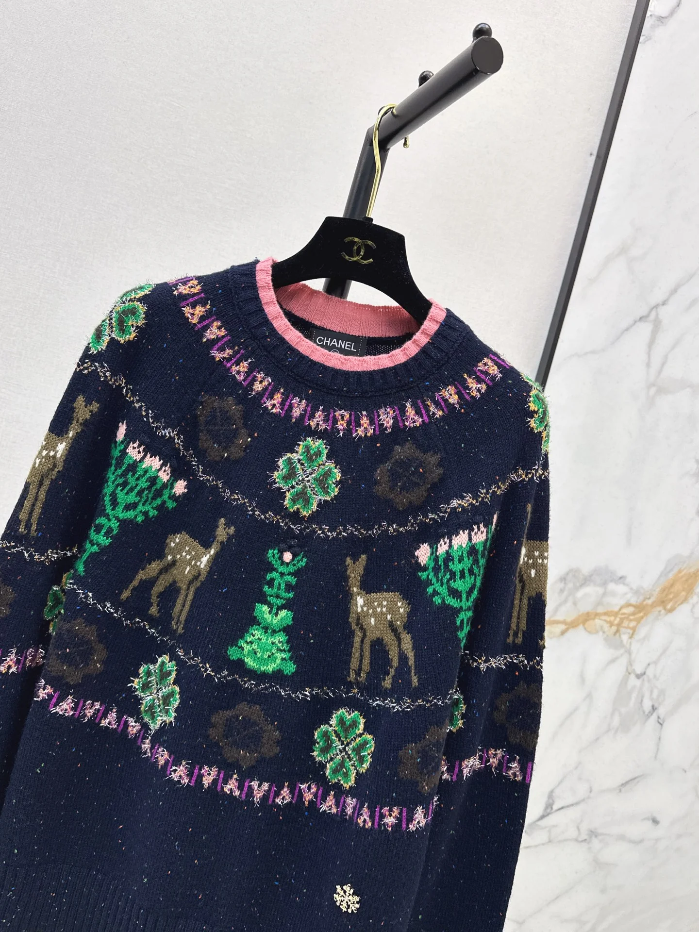 Chan 25fw christmas sweater