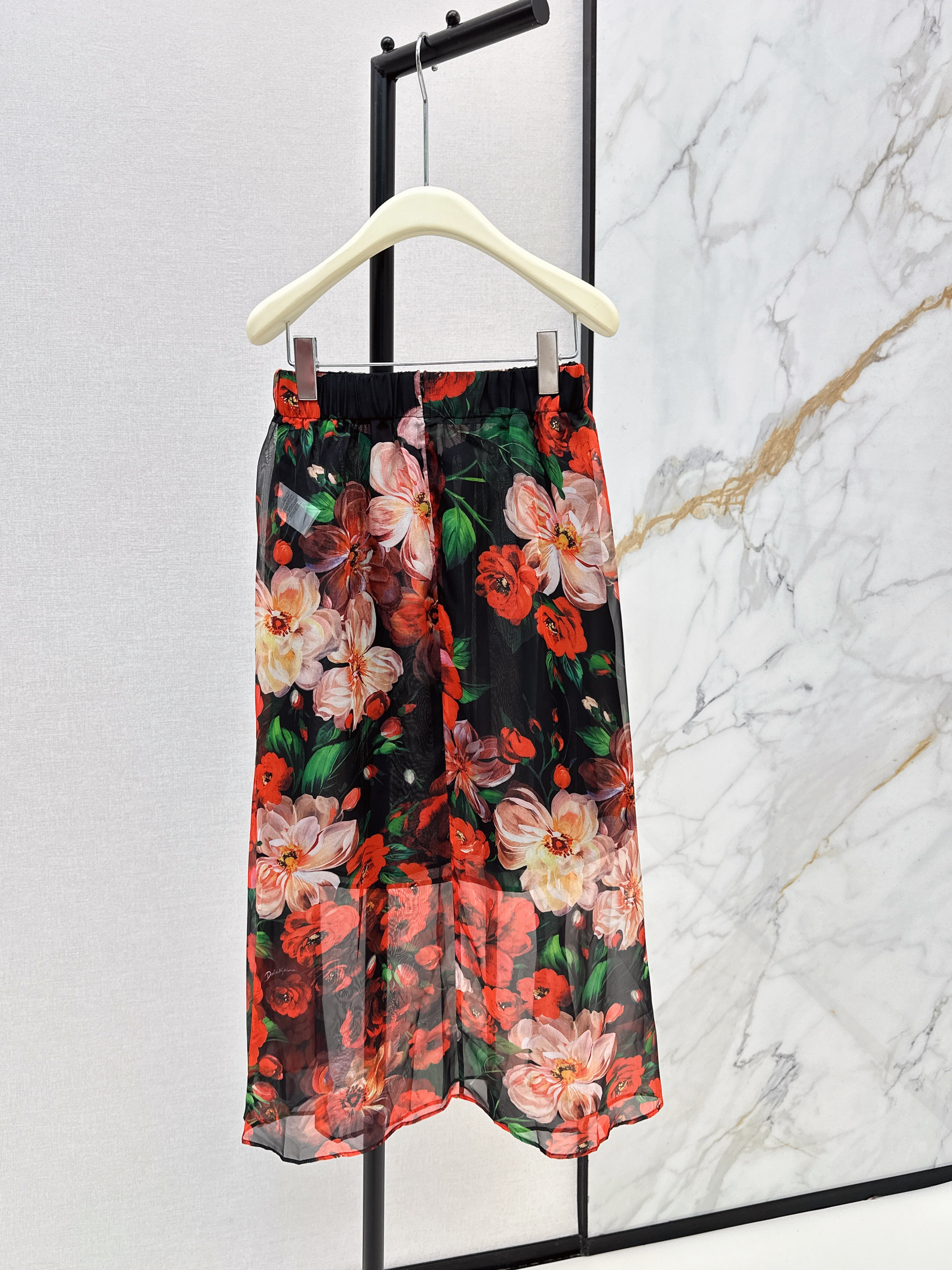 Dolc 26ss floarl print skirt