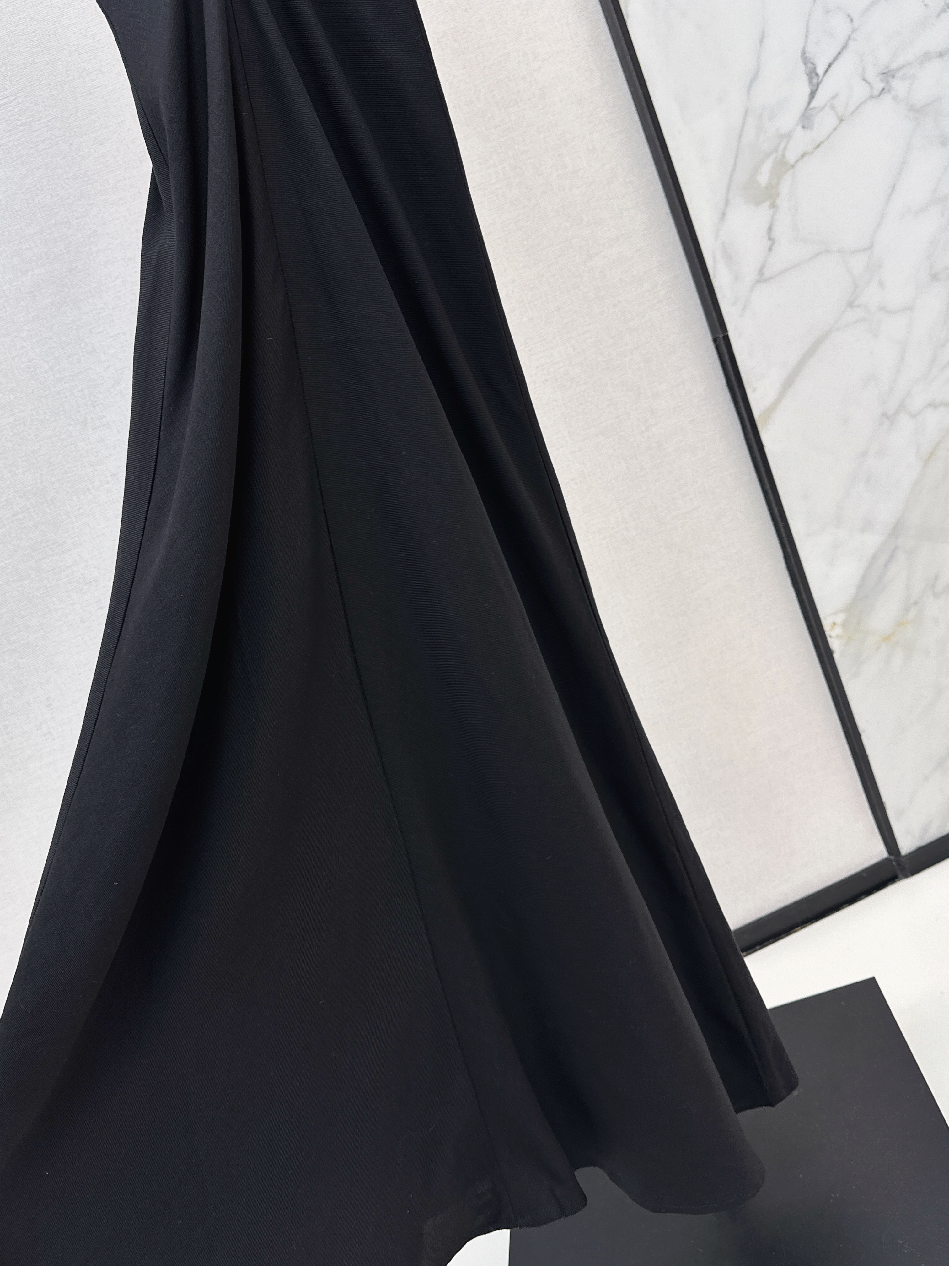 Brun 26ss ruched waist dress