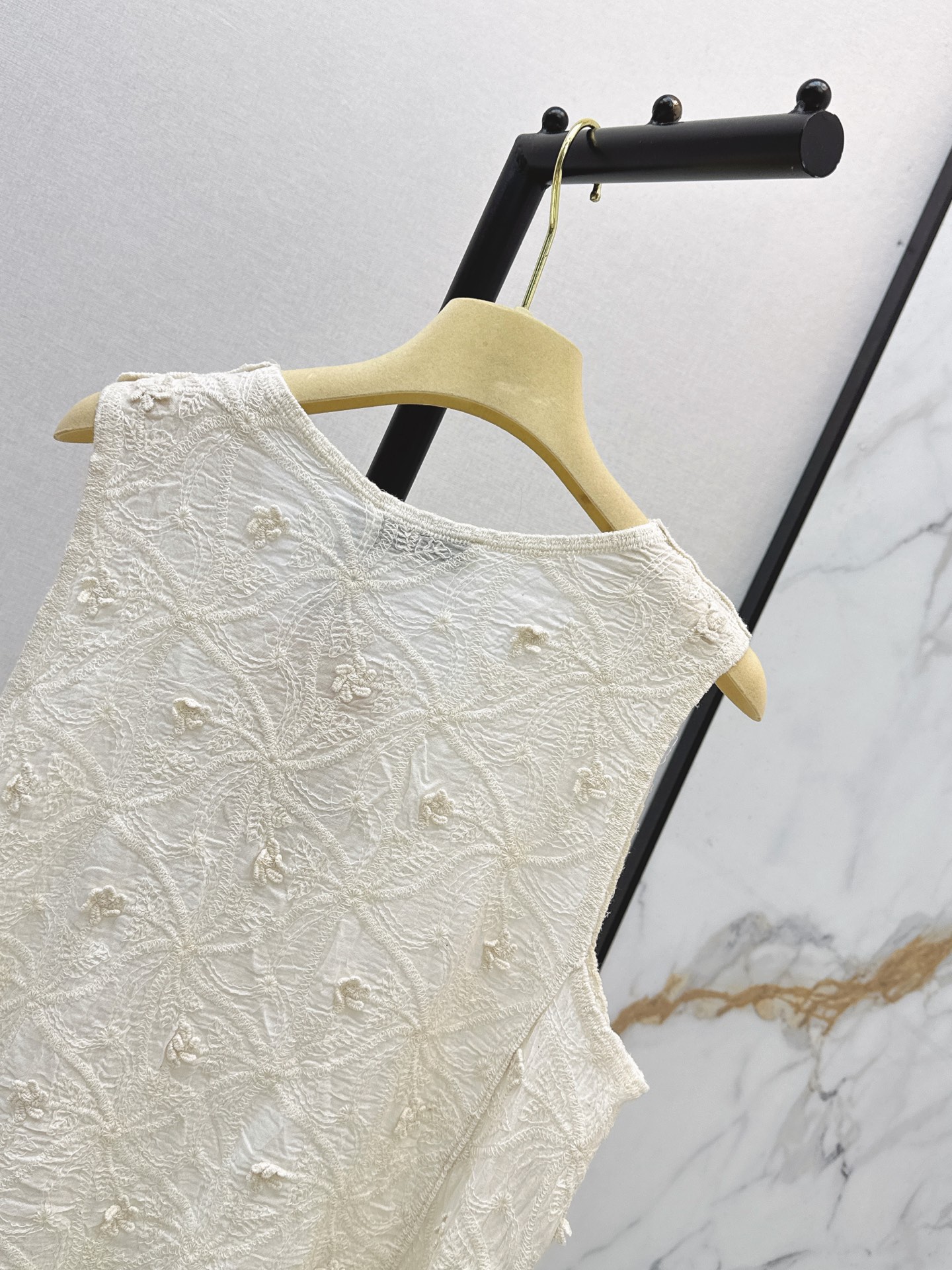 Miu 26ss embroidert vest