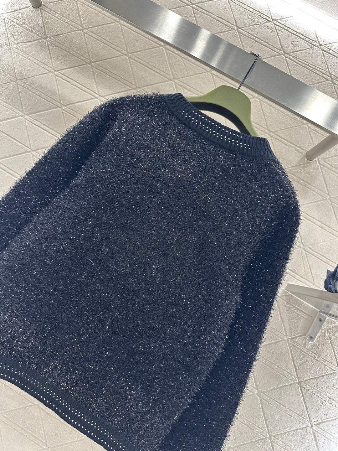 Gucc 26ss bling knit cardigan