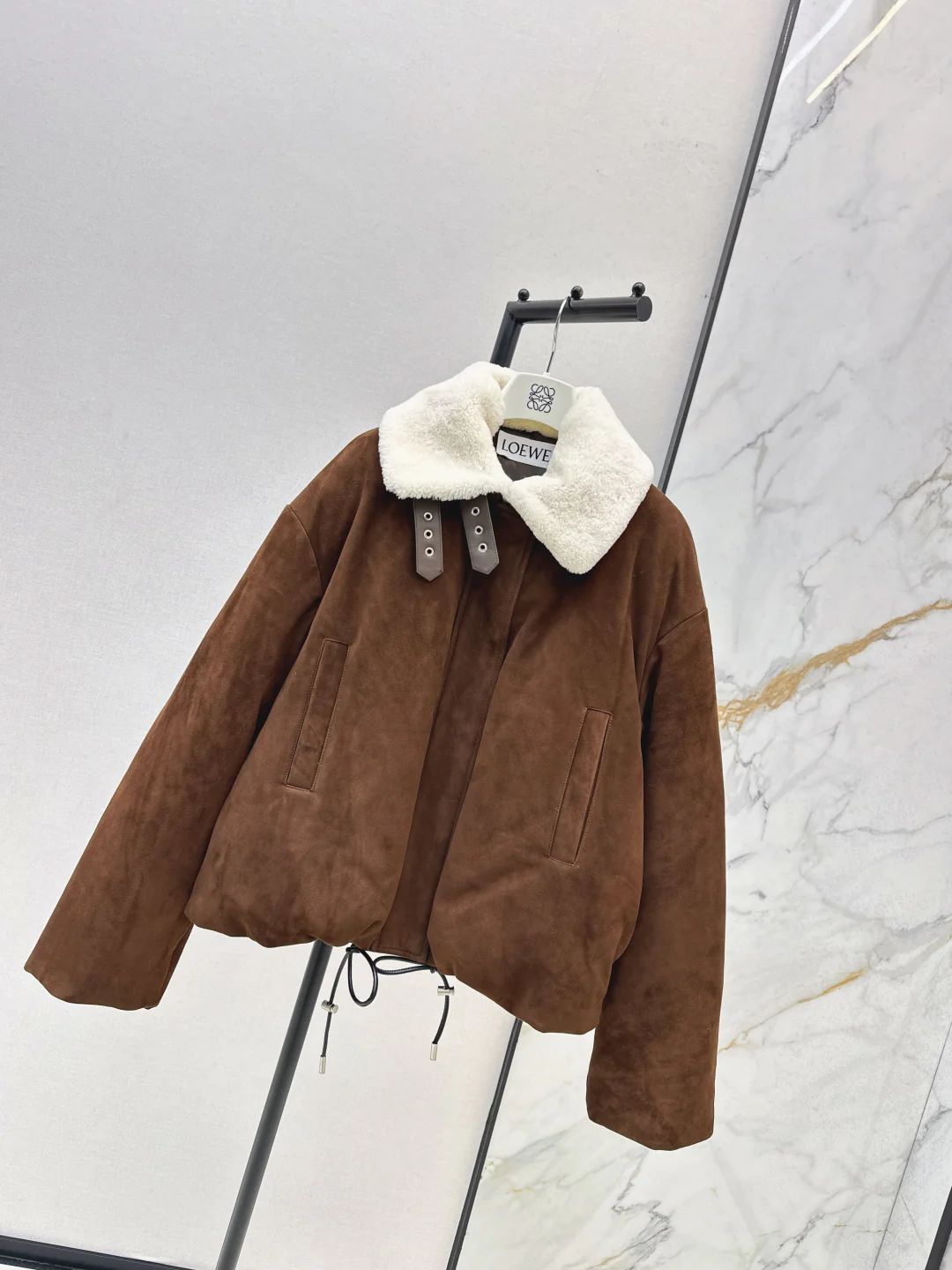 Loe 25fw suede jacket