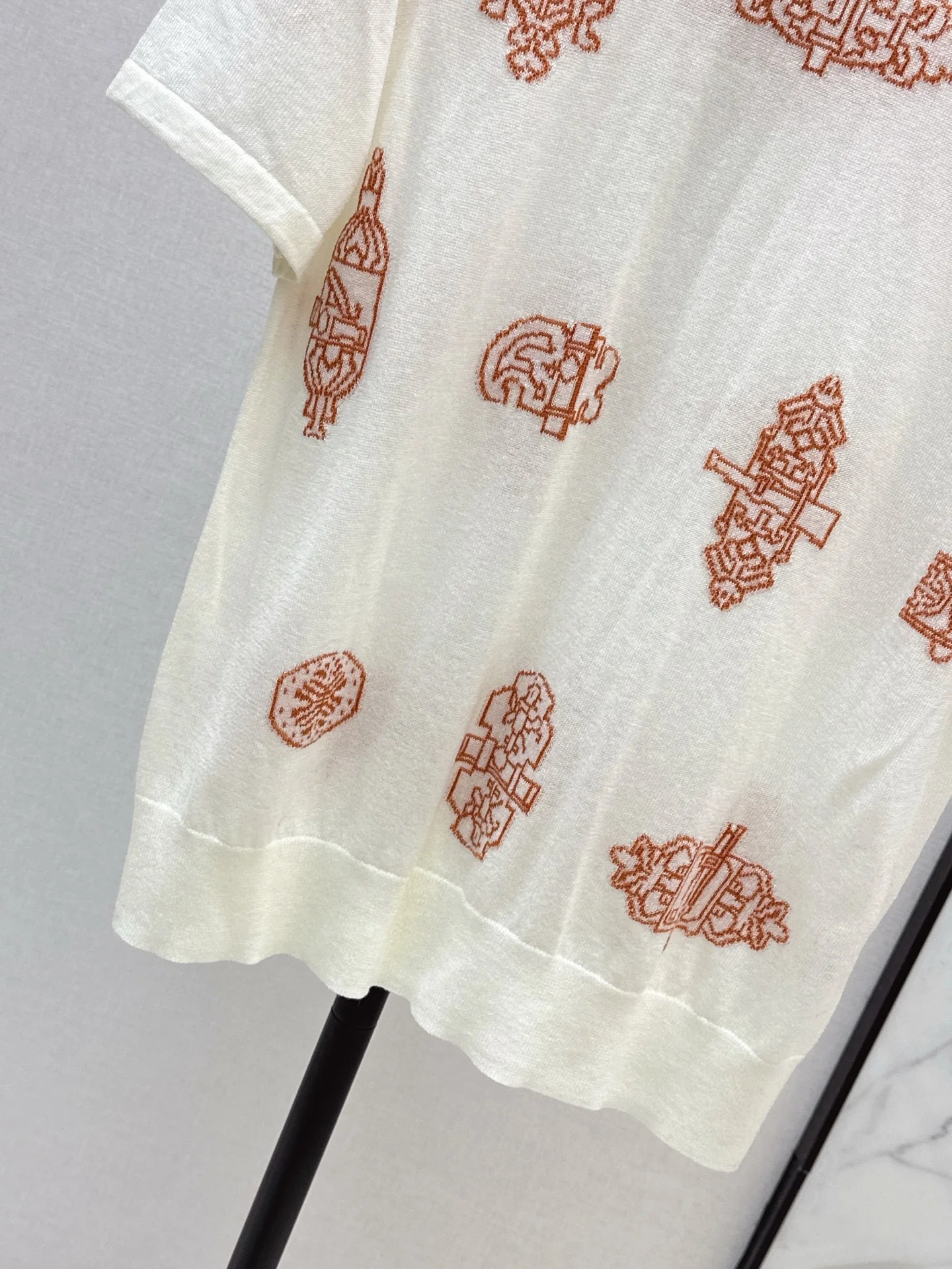 Herm 26ss jacquard  t-shirts