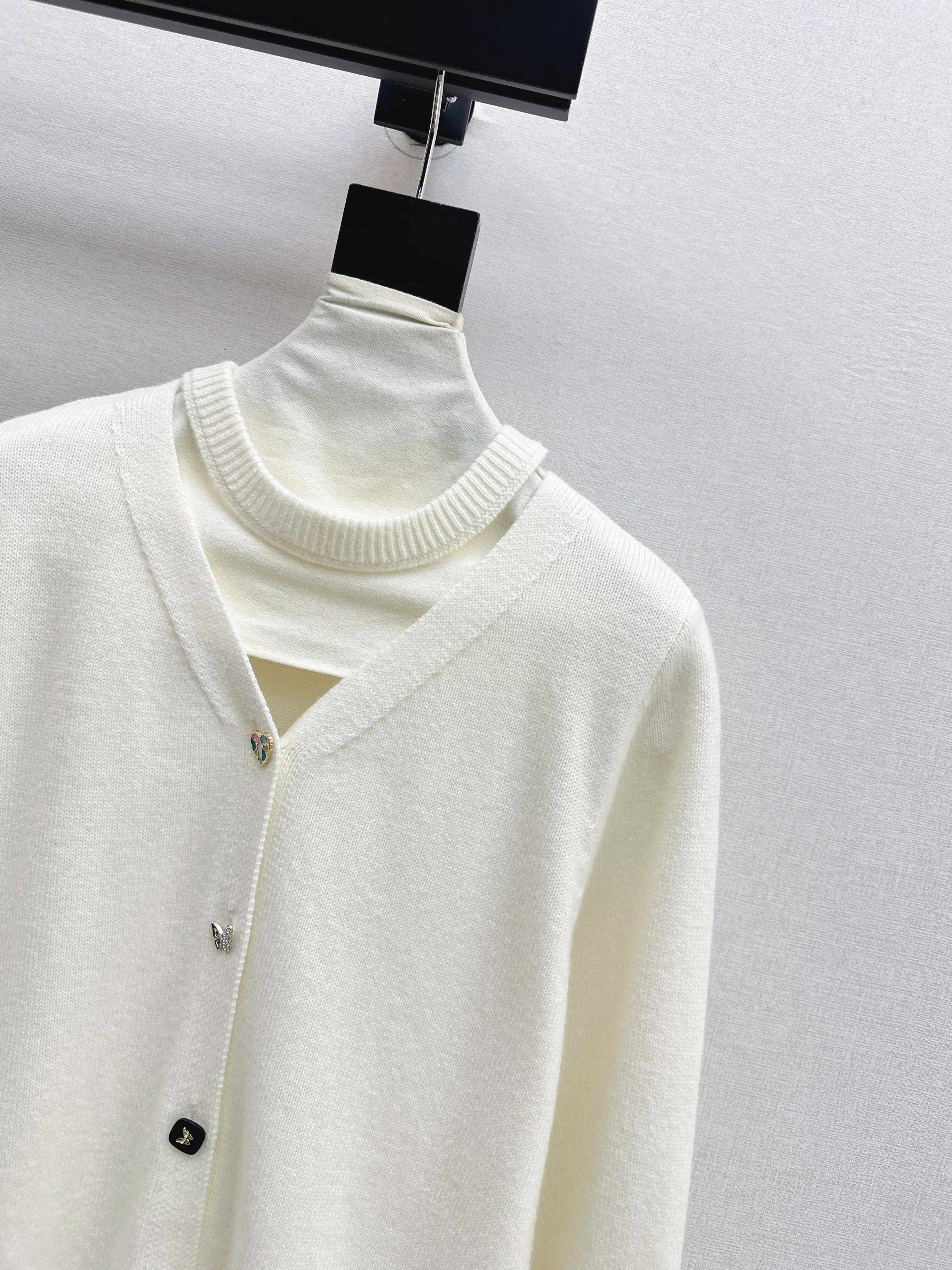 Chan 26ss wool cardigan