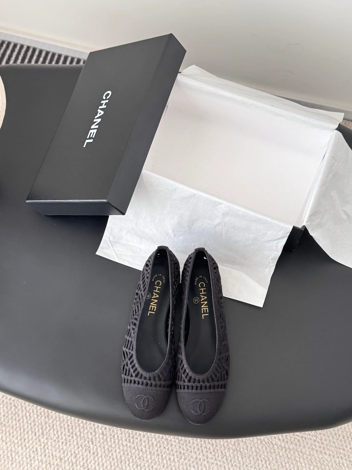 Chan 25fw ballerina flats