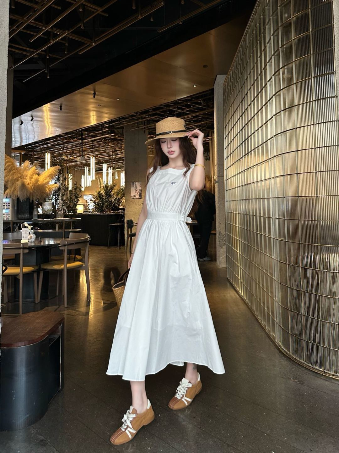 Pra 26ss sleeveless dress