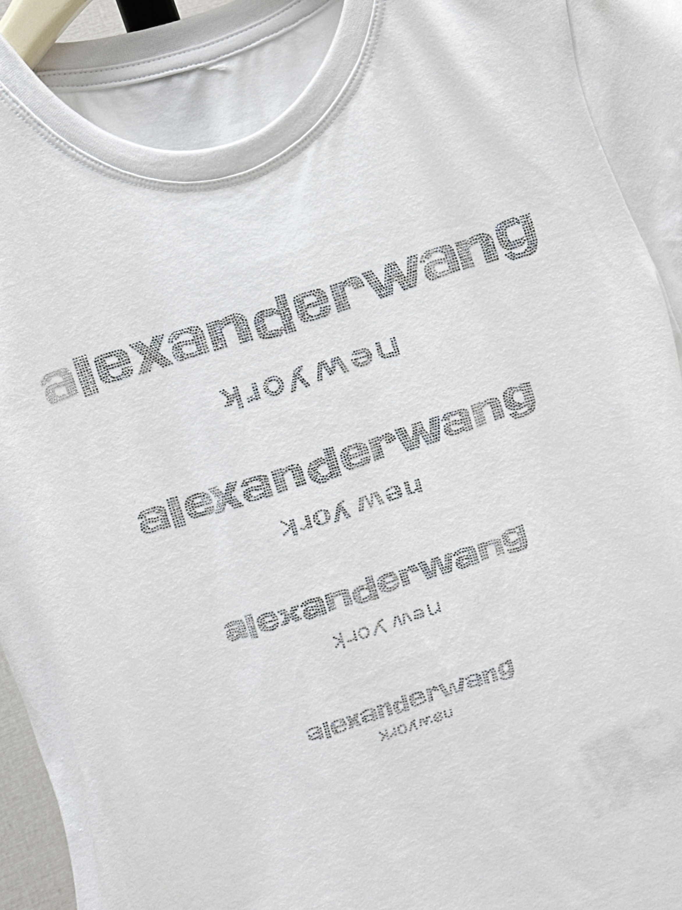 Alex 26ss rhinestone t-shirt