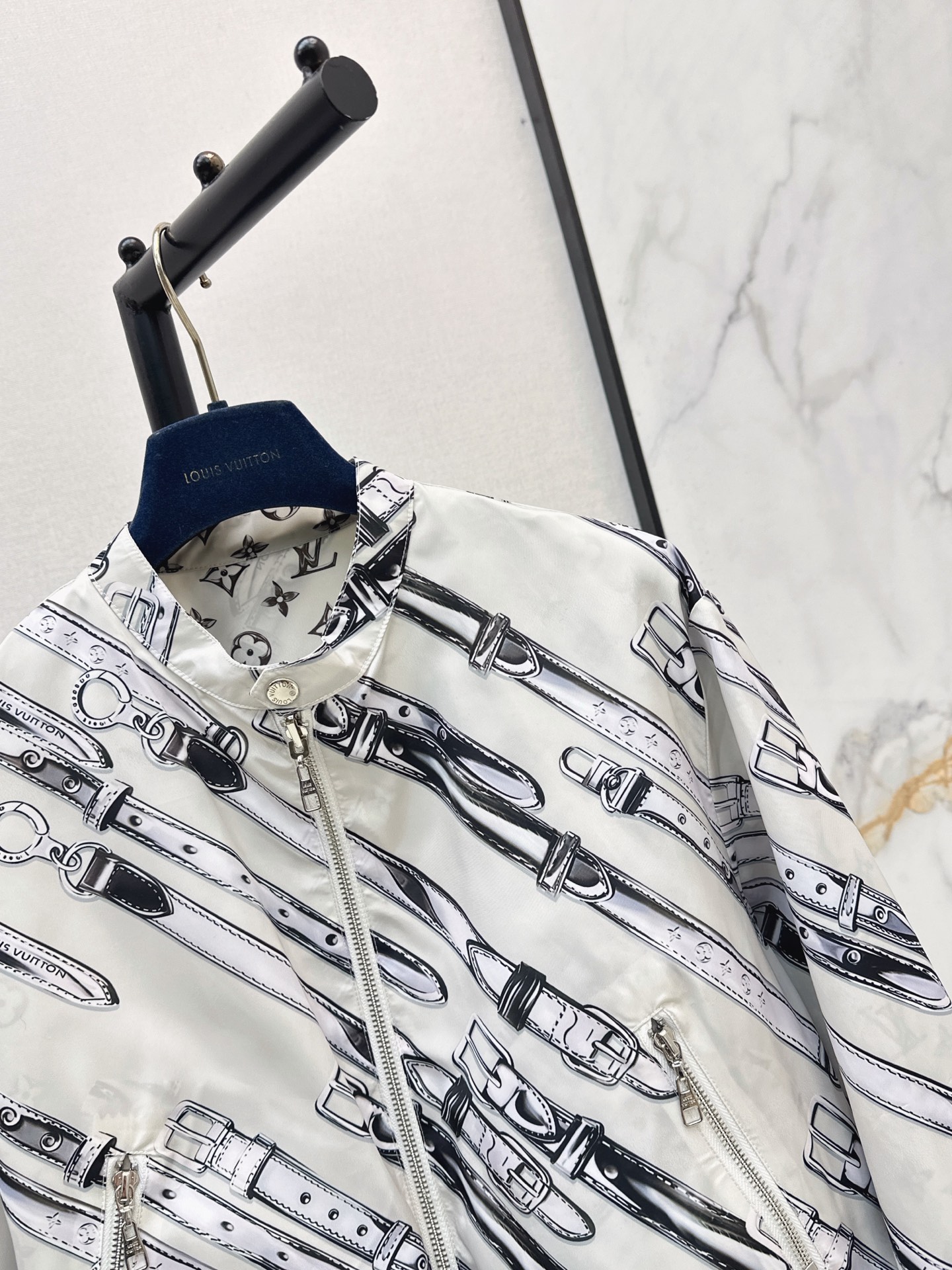 Loui 26ss print reversible jacket