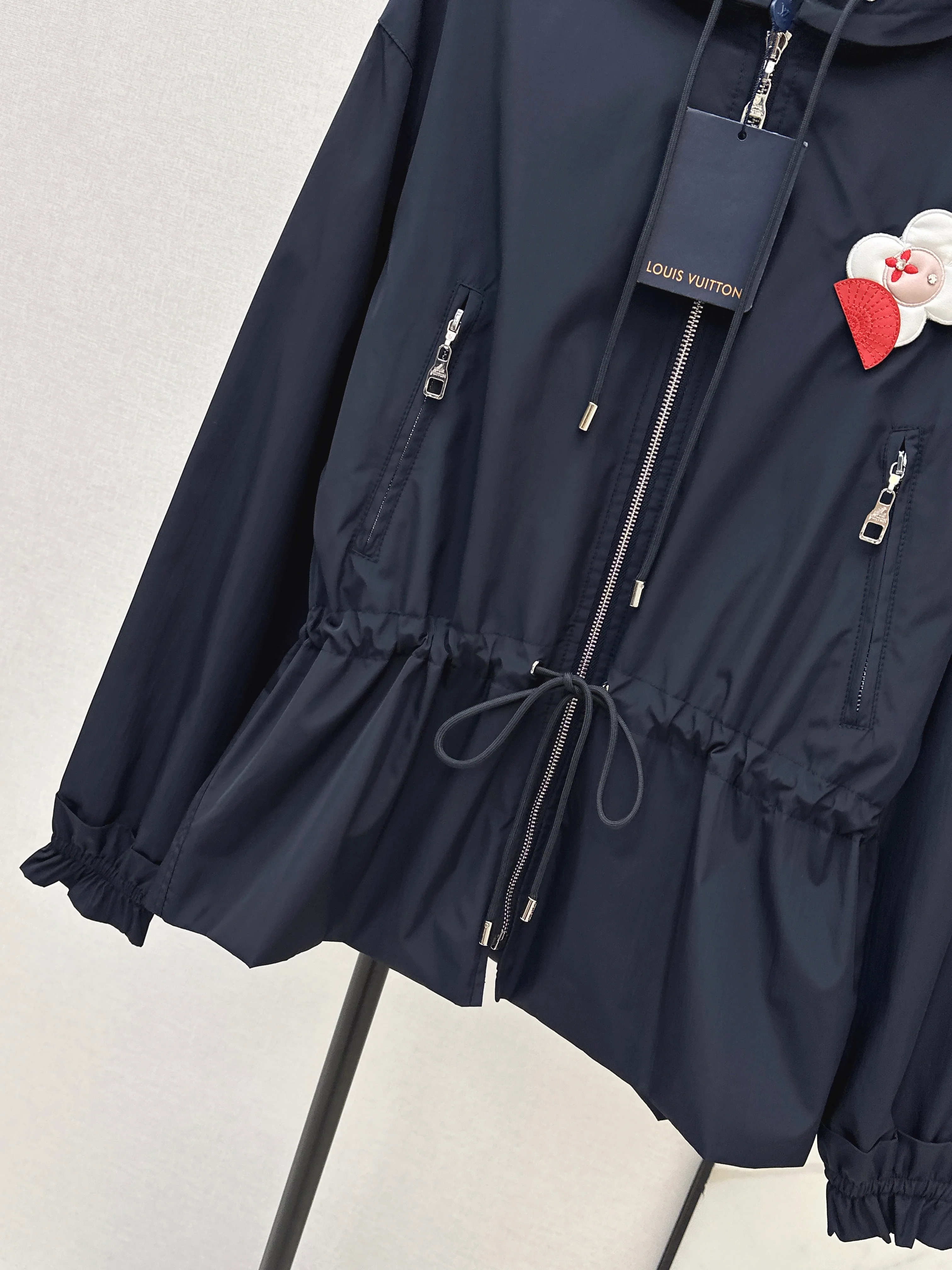 Louis 26ss hooded drawstring jacket